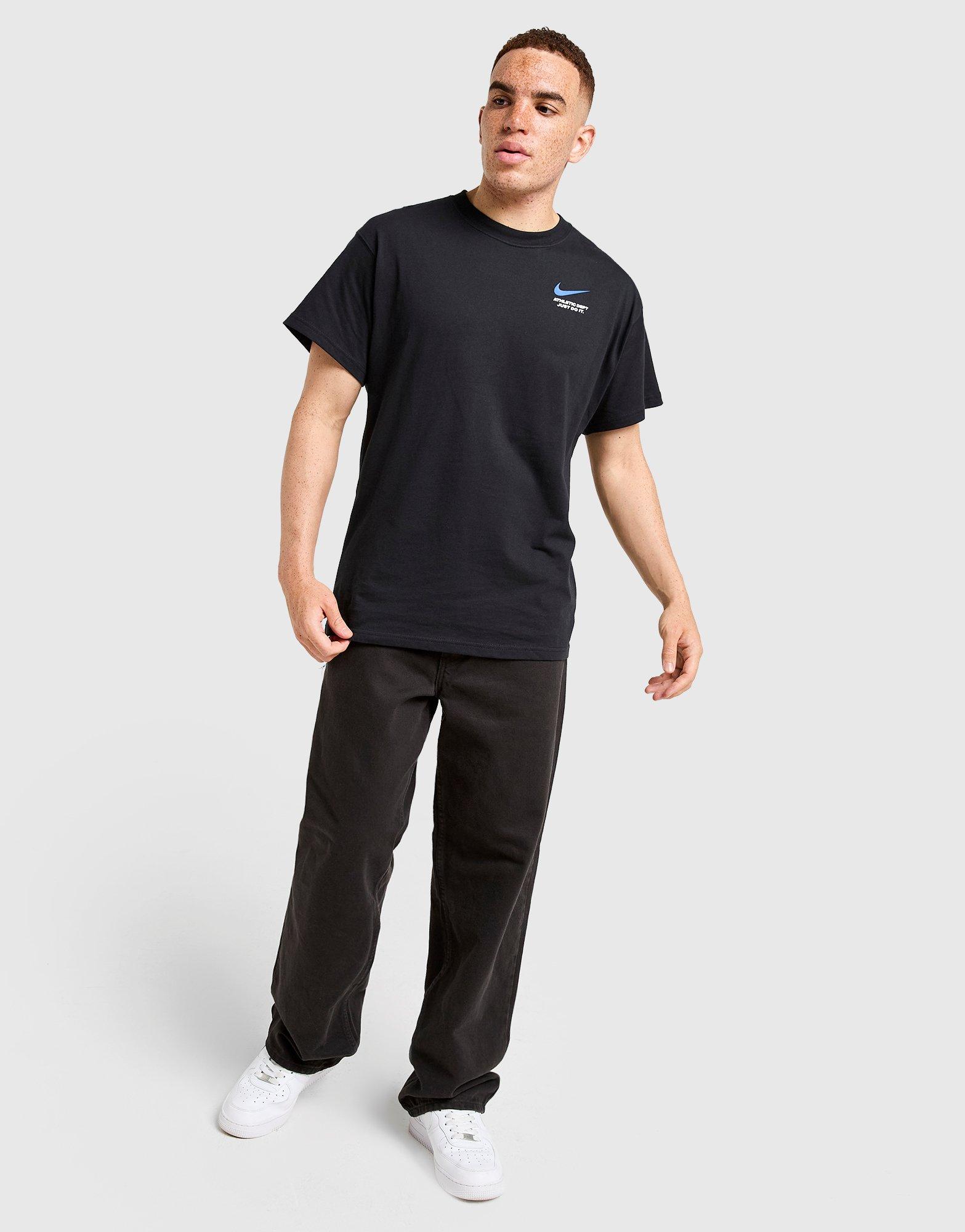 Tricou pentru bărbați NIKE TRICOU HELIER M SS MAX90 IQ2763-010 Negru