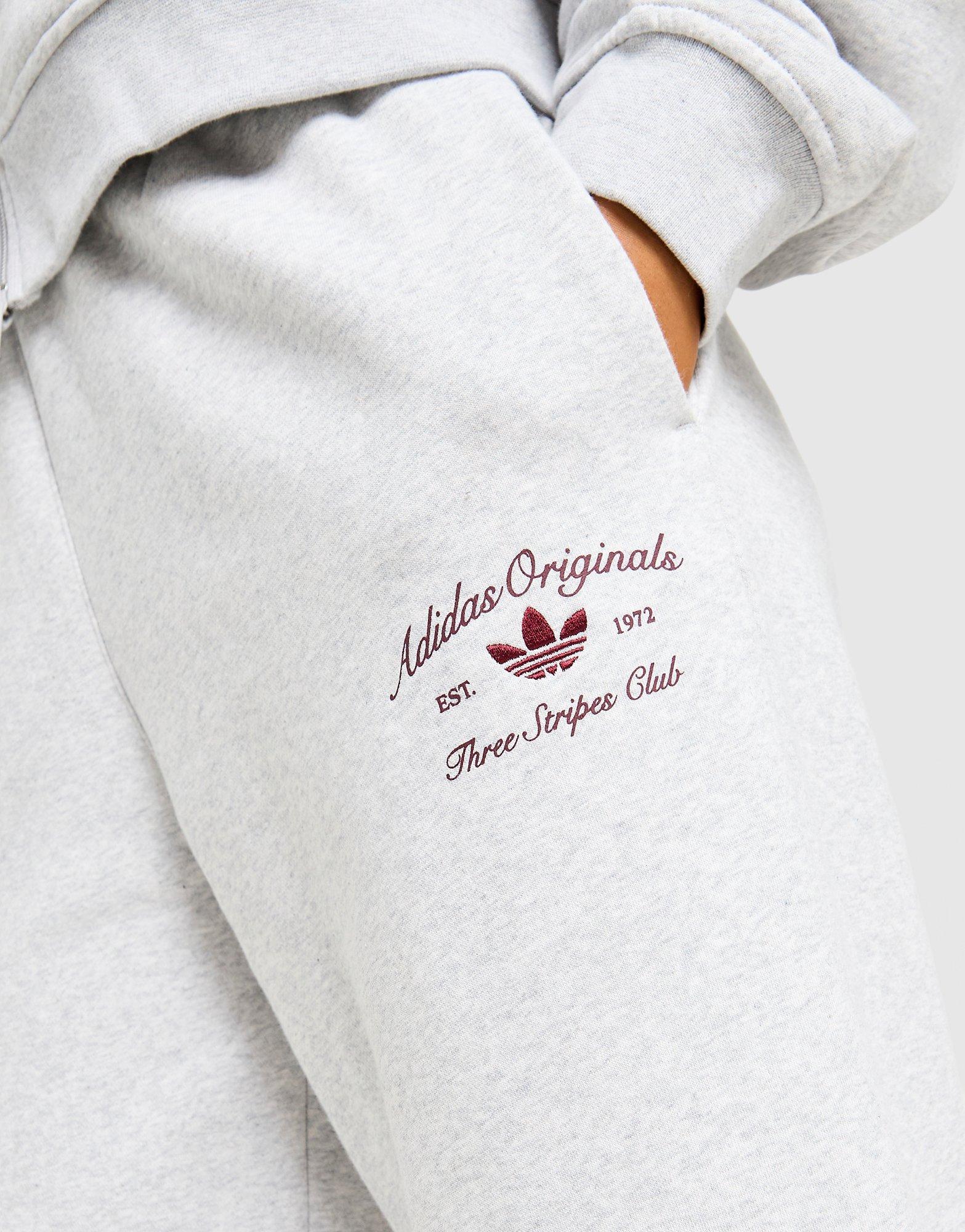 Дамски панталон ADIDAS ПАНТАЛОНИ WIDE JOGGERS KD6383 Сив