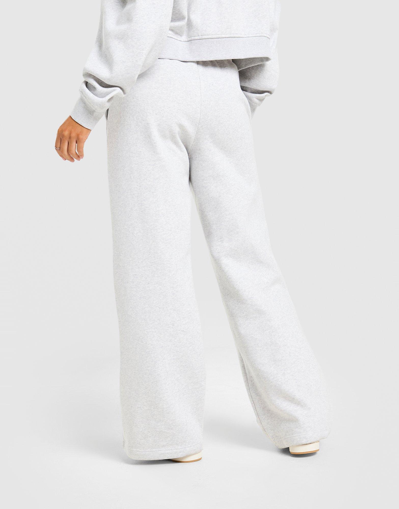 Дамски панталон ADIDAS ПАНТАЛОНИ WIDE JOGGERS KD6383 Сив