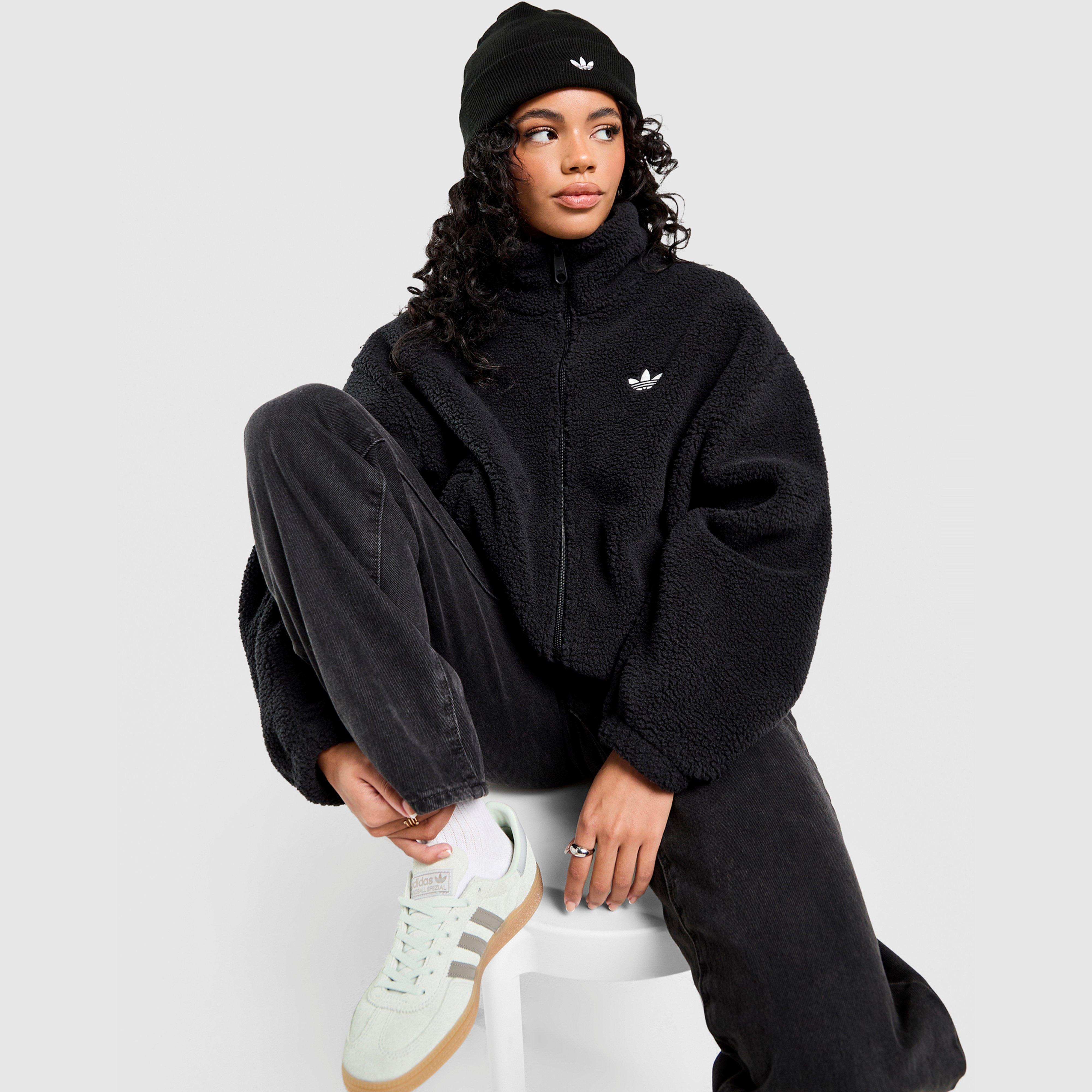 Dámska mikina ADIDAS MIKINA ESS TEDDY JKT