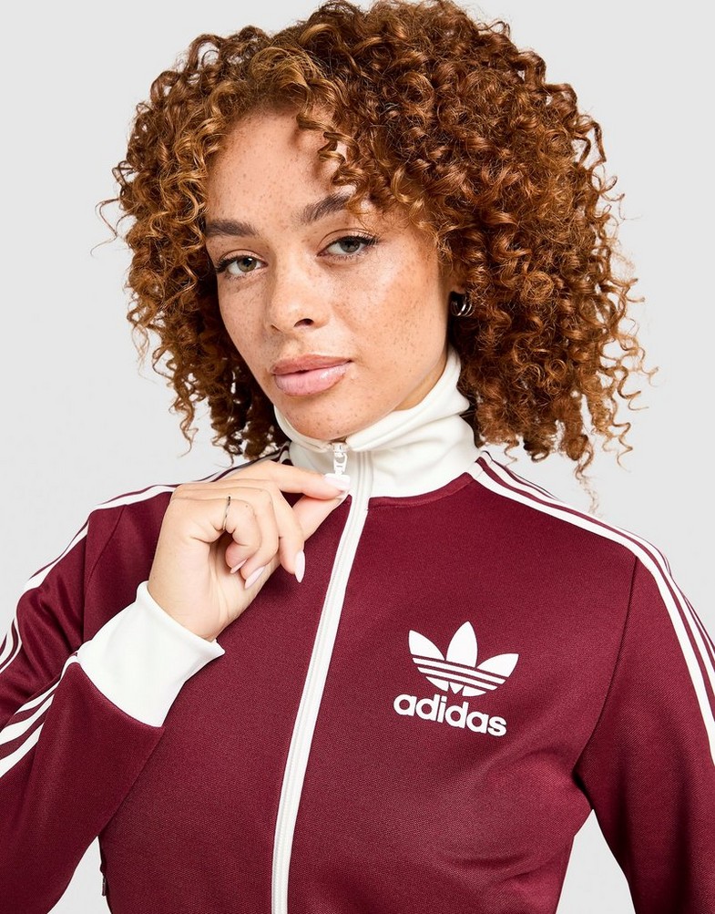 Bluză pentru femei ADIDAS BLUZĂ CLASSIC TT KH2335 Bordo