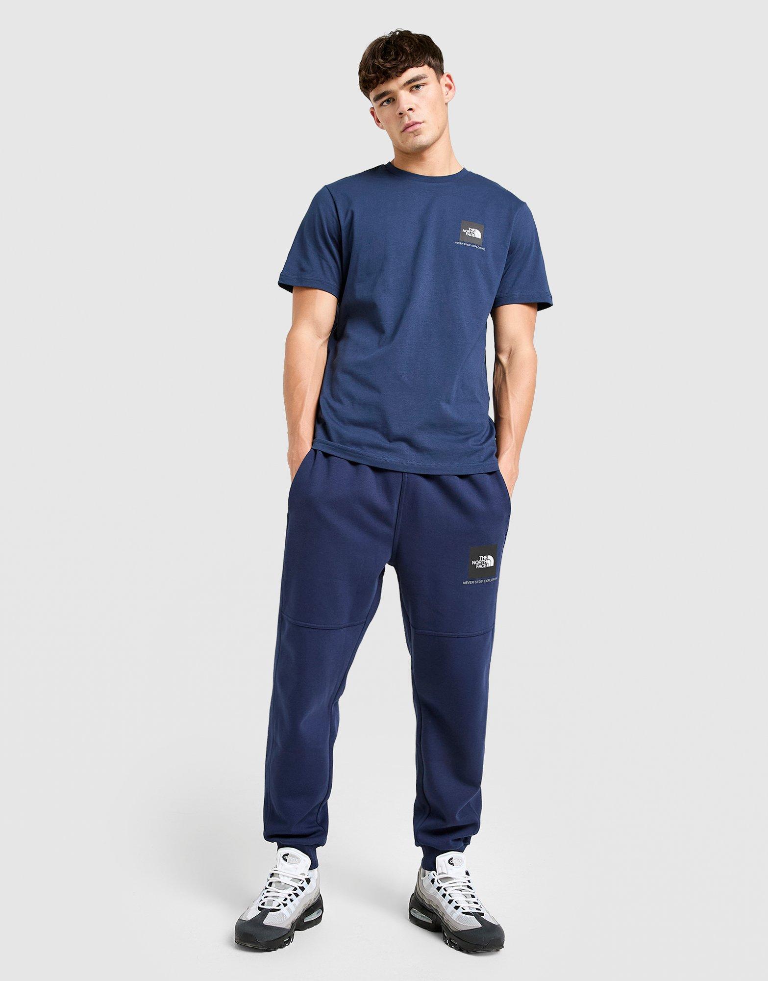 Чоловічі футболки THE NORTH FACE ФУТБОЛКА M SMALL BOX REGULAR SS TEE NF0A8GXP92A1 Темно-синій