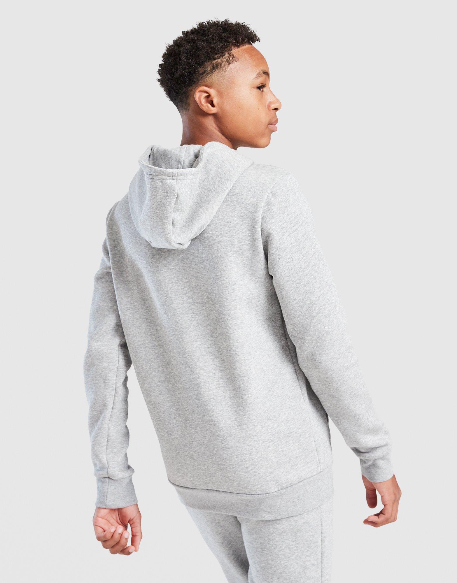 Дитячі кофти ADIDAS КОФТА З КАПЮШОНОМ JB FLEECE HD KC8848 Сірий