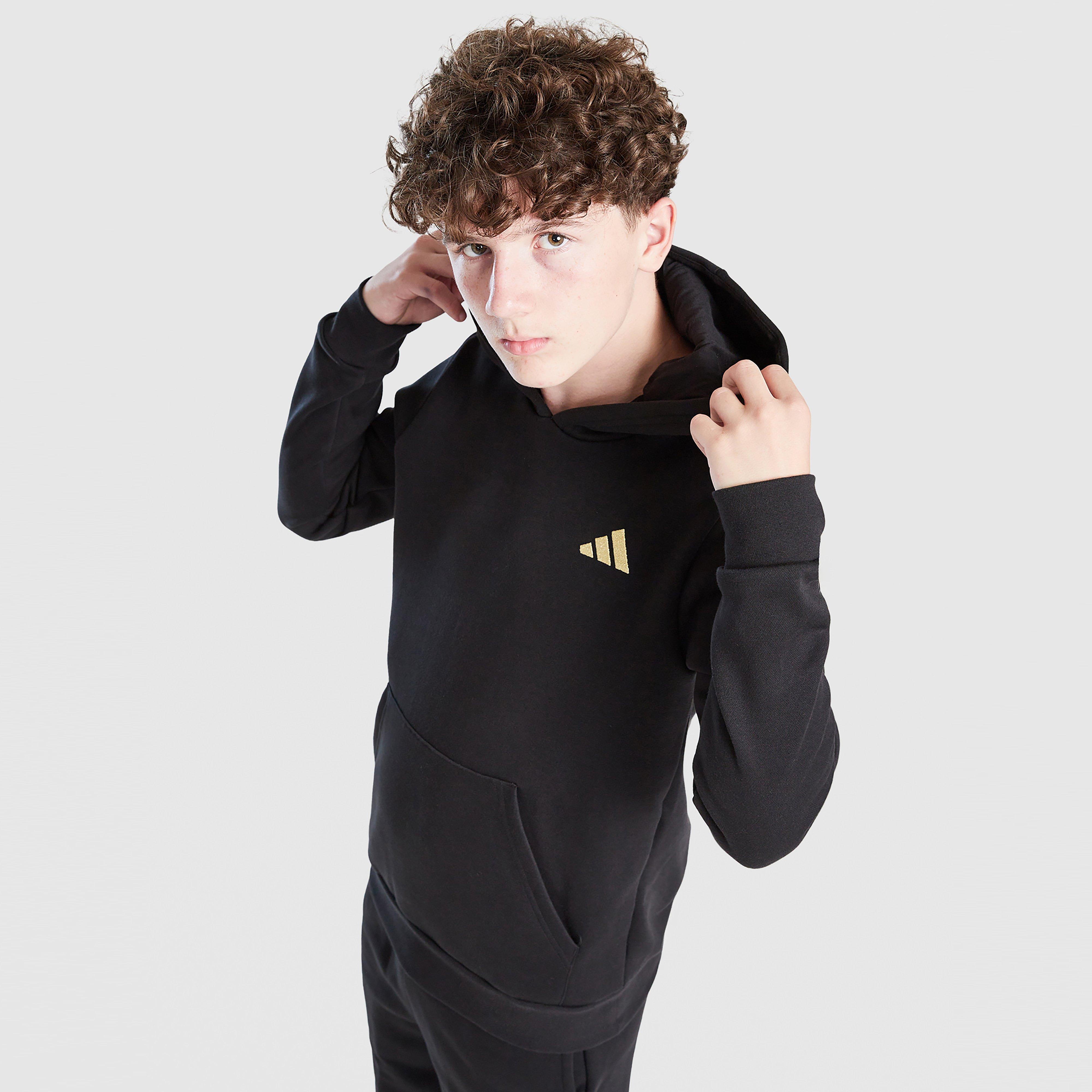 Detská mikina ADIDAS MIKINA S KAPUCŇOU JB FLEECE HD