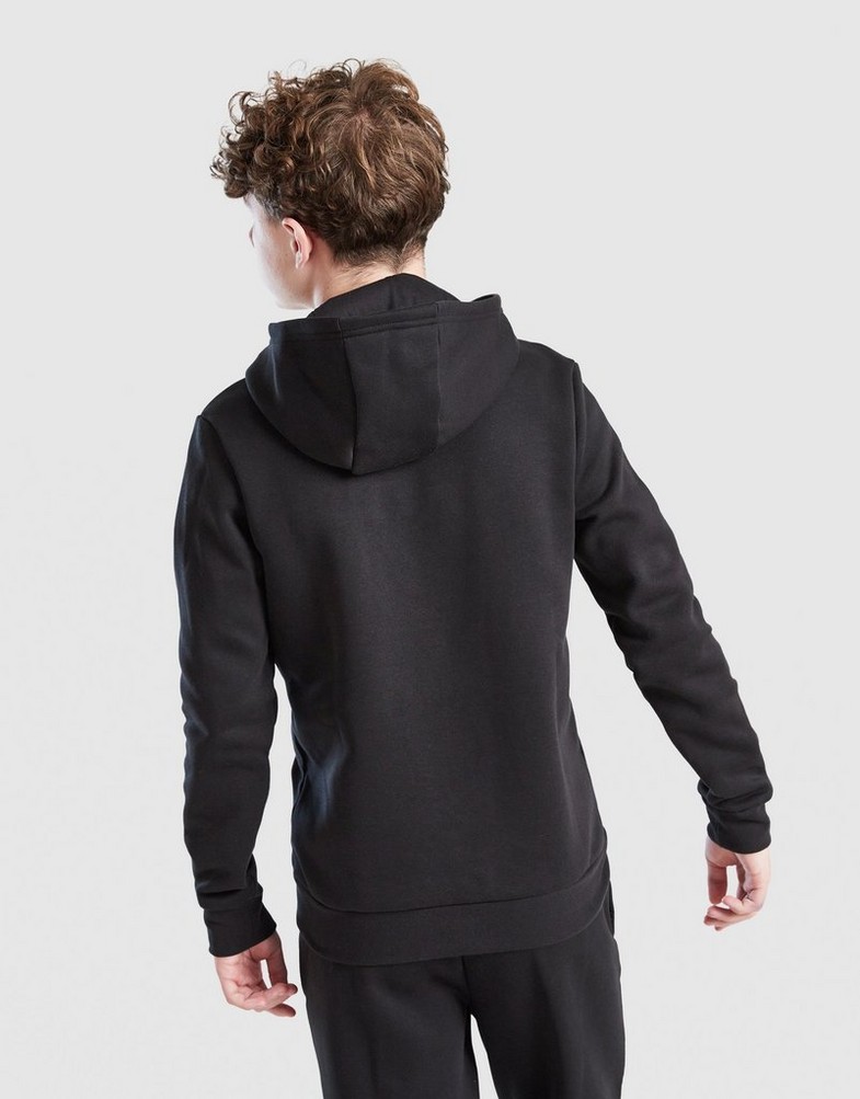 ADIDAS BLUZĂ CU GLUGĂ JB FLEECE HD KC8853 Negru