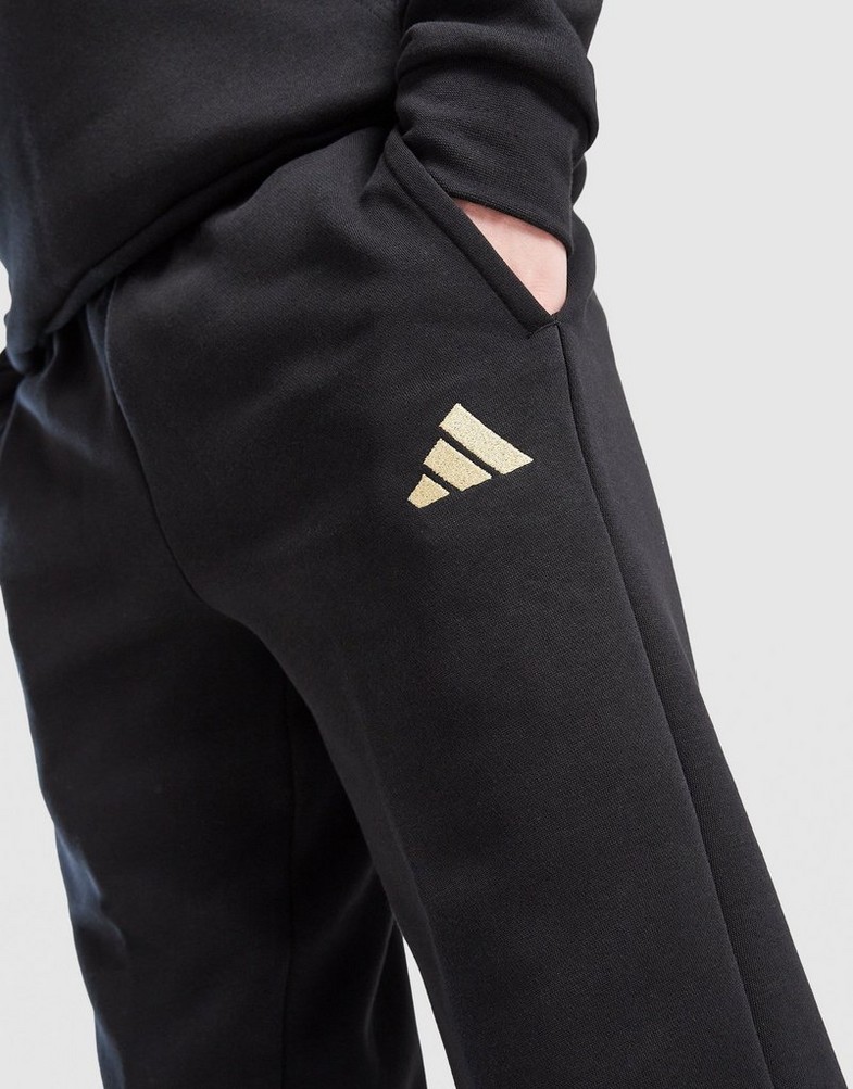 Pantaloni pentru copii ADIDAS PANTALONI  JB FLEECE PNT KC8855 Negru