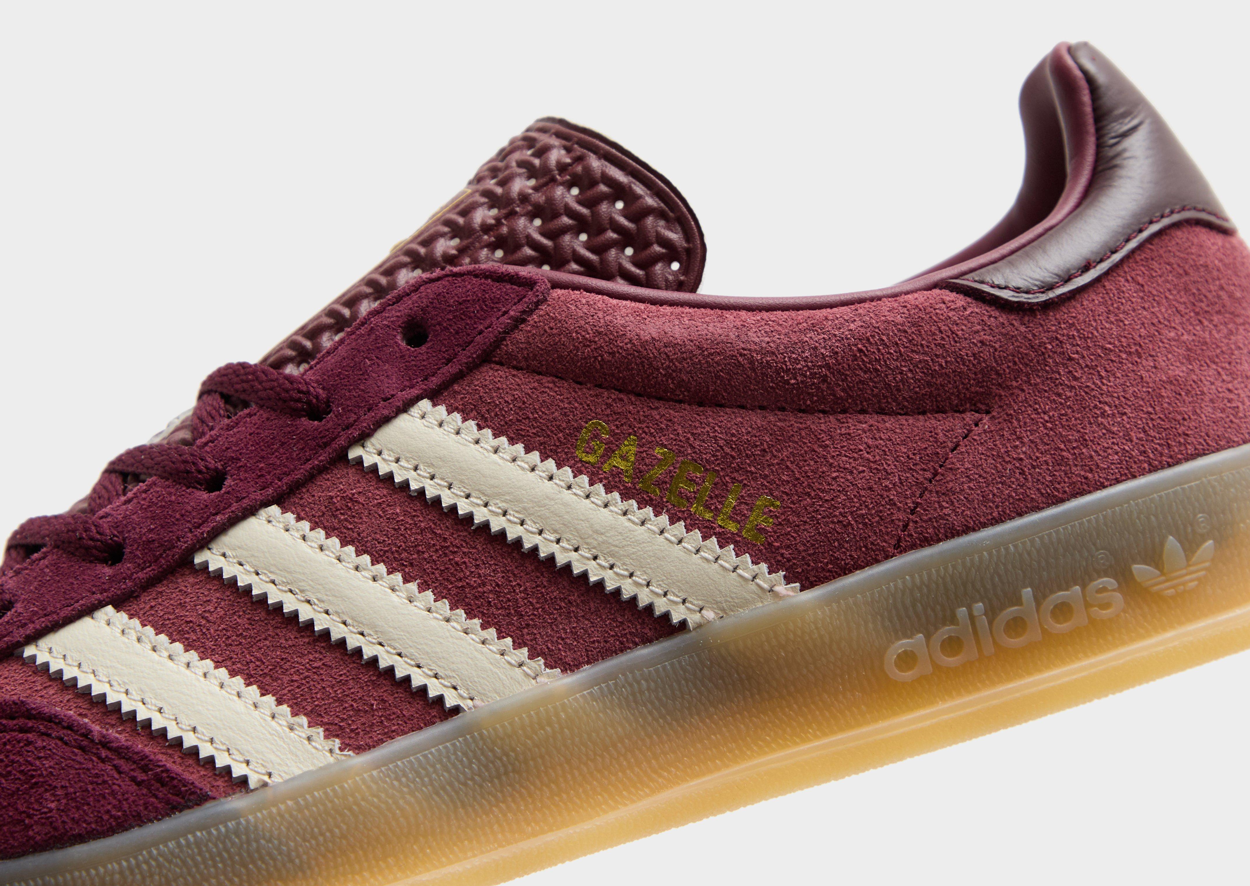 Жіночі кросівки ADIDAS GAZELLE INDOOR W  HQ2661 Бордовий