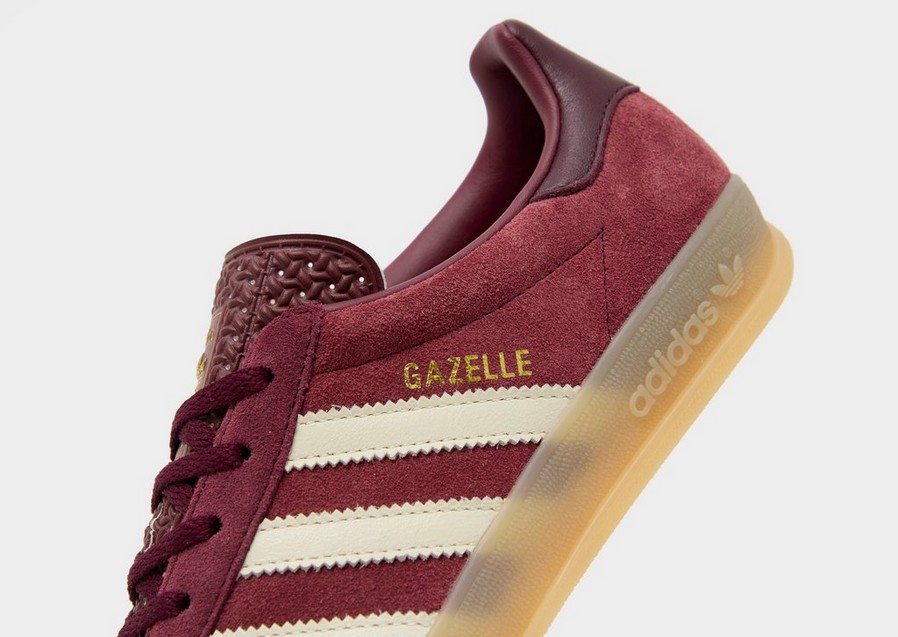 Adidași de damă ADIDAS GAZELLE INDOOR W HQ2661 Bordo