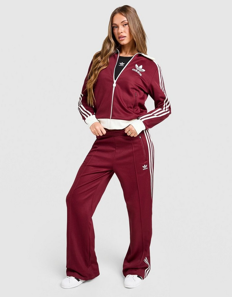 ADIDAS SPODNIE CLASSIC TP KH2340 Bordowy