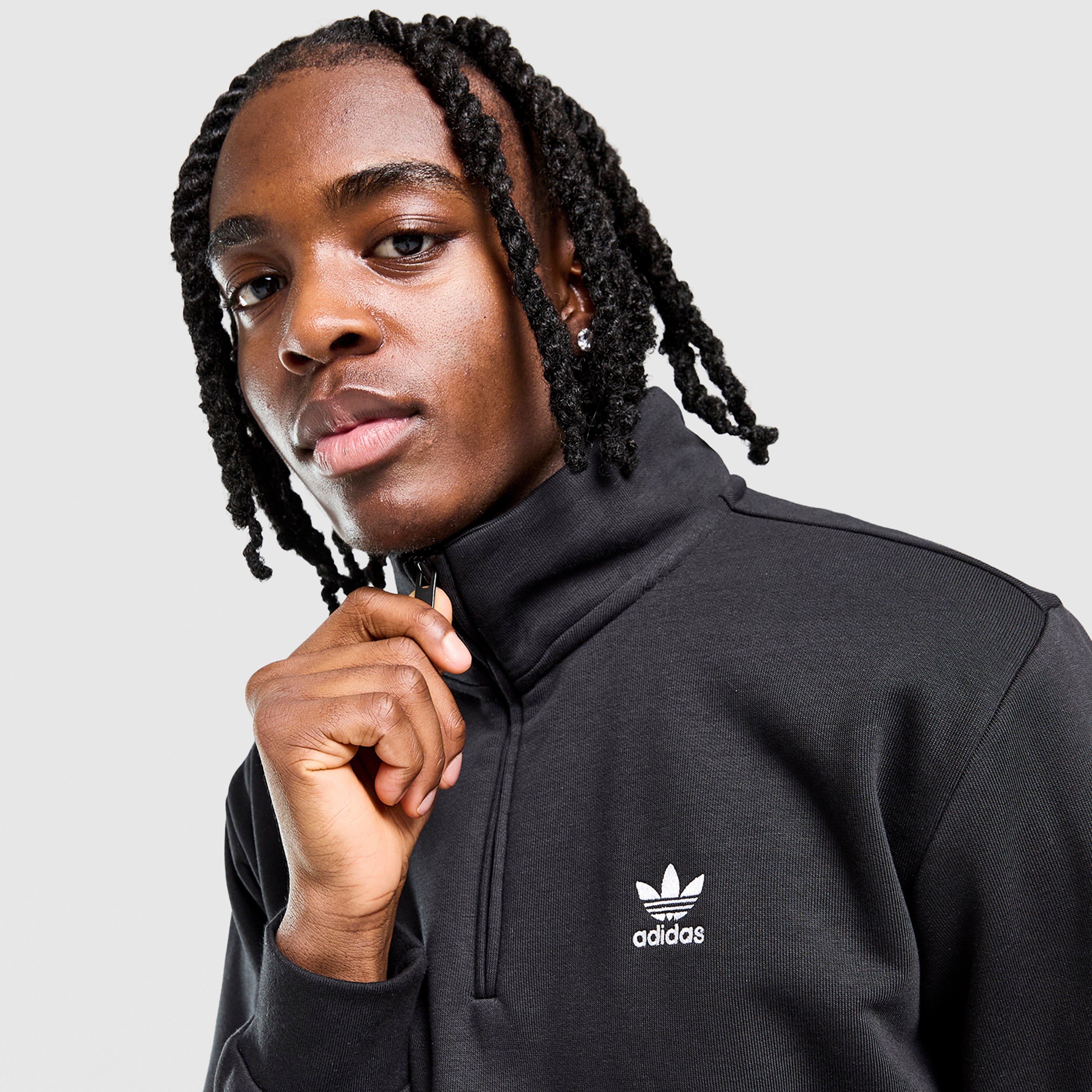 Pánska mikina ADIDAS MIKINA ESS QZ CRW