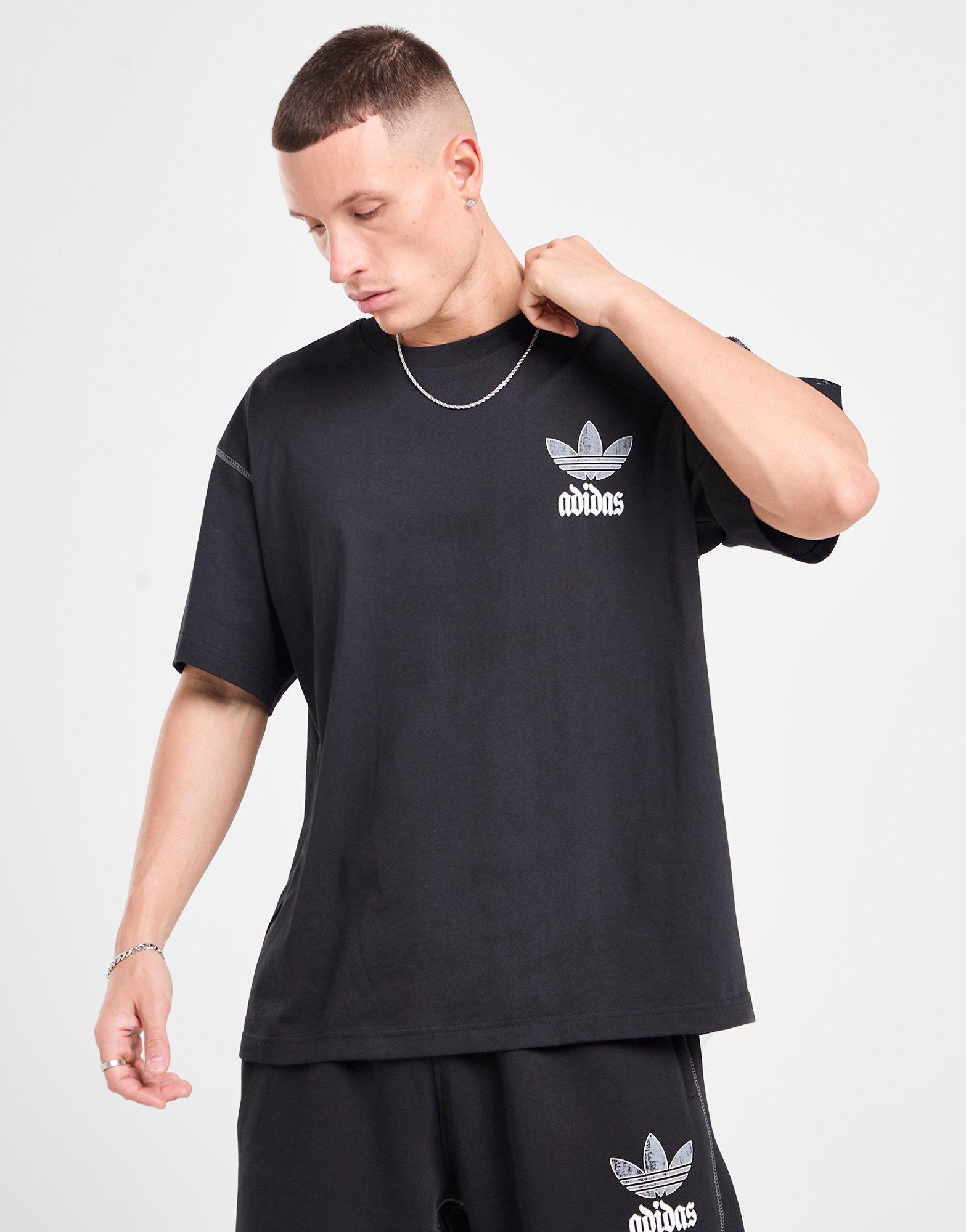 Чоловічі футболки ADIDAS ФУТБОЛКА GFX TEE LO KC6725 Чорний