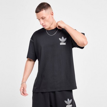 Koszulka, t-shirt męski ADIDAS T-SHIRT GFX TEE LO