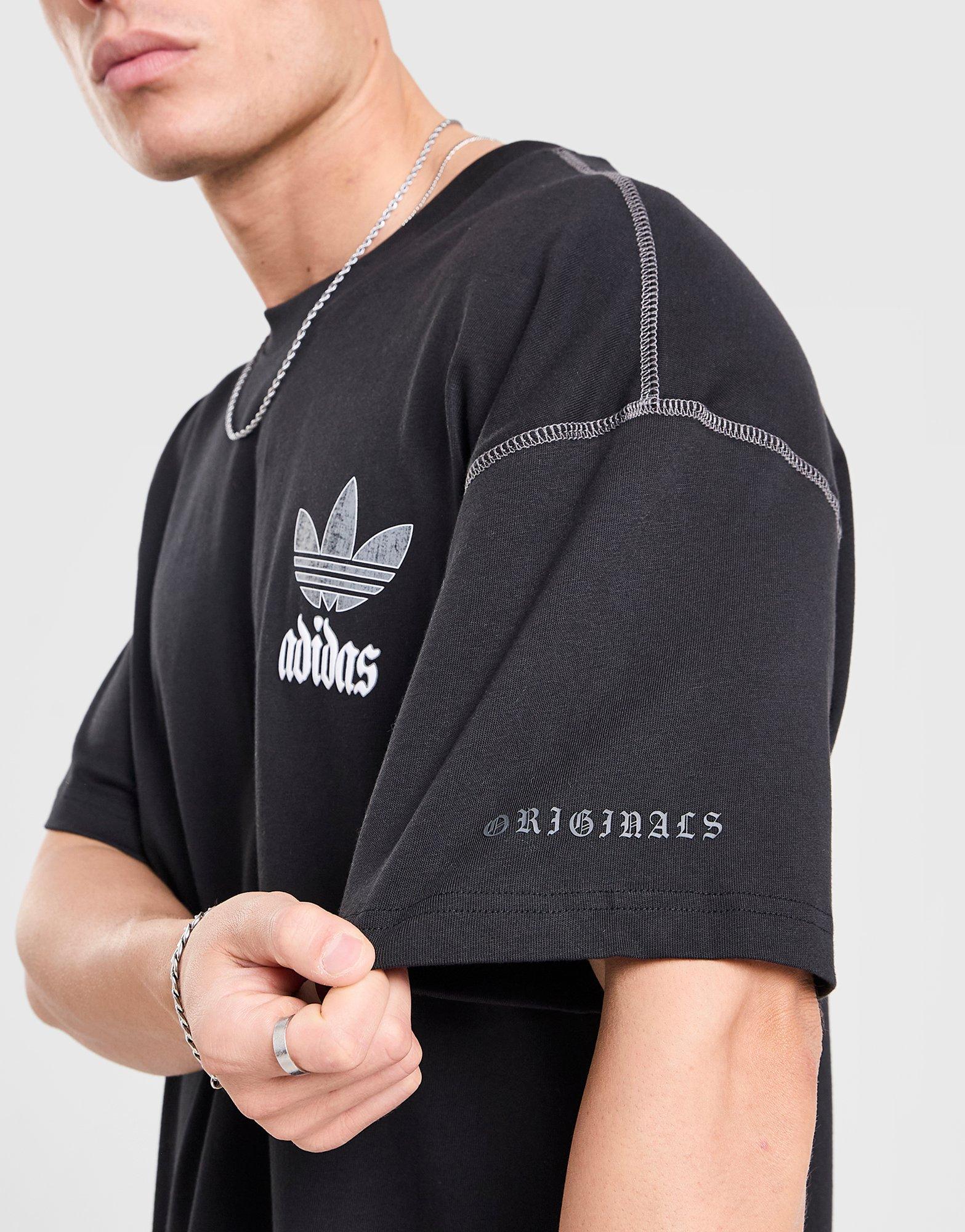 Чоловічі футболки ADIDAS ФУТБОЛКА GFX TEE LO KC6725 Чорний