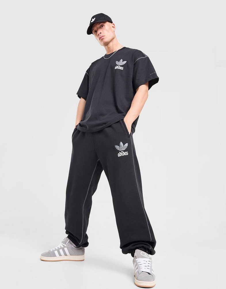 Muške hlače ADIDAS HLAČE GFX PT LO KG8596 crna