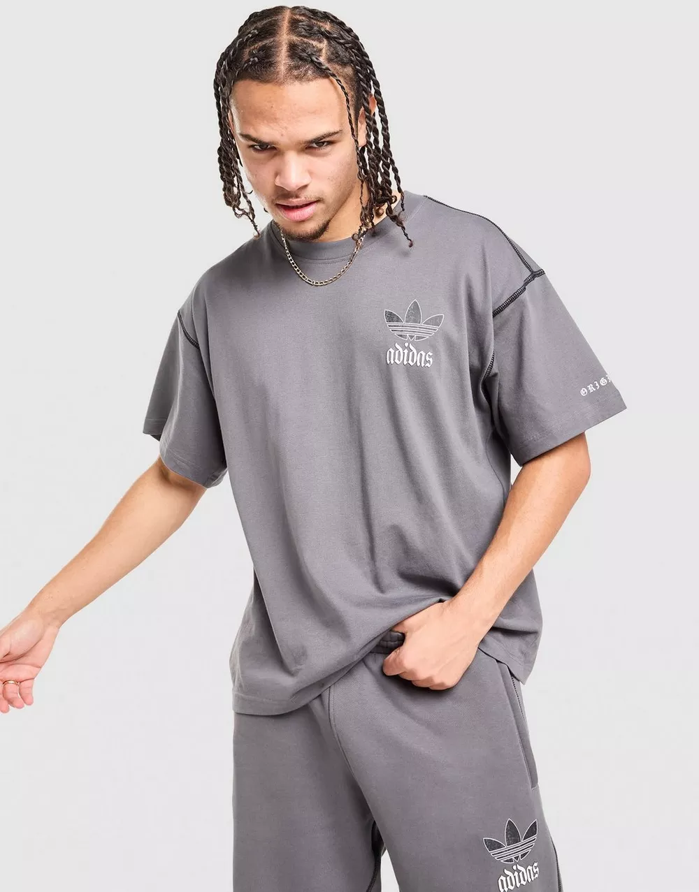 ADIDAS ФУТБОЛКА GFX TEE LO, фото 1 з 6