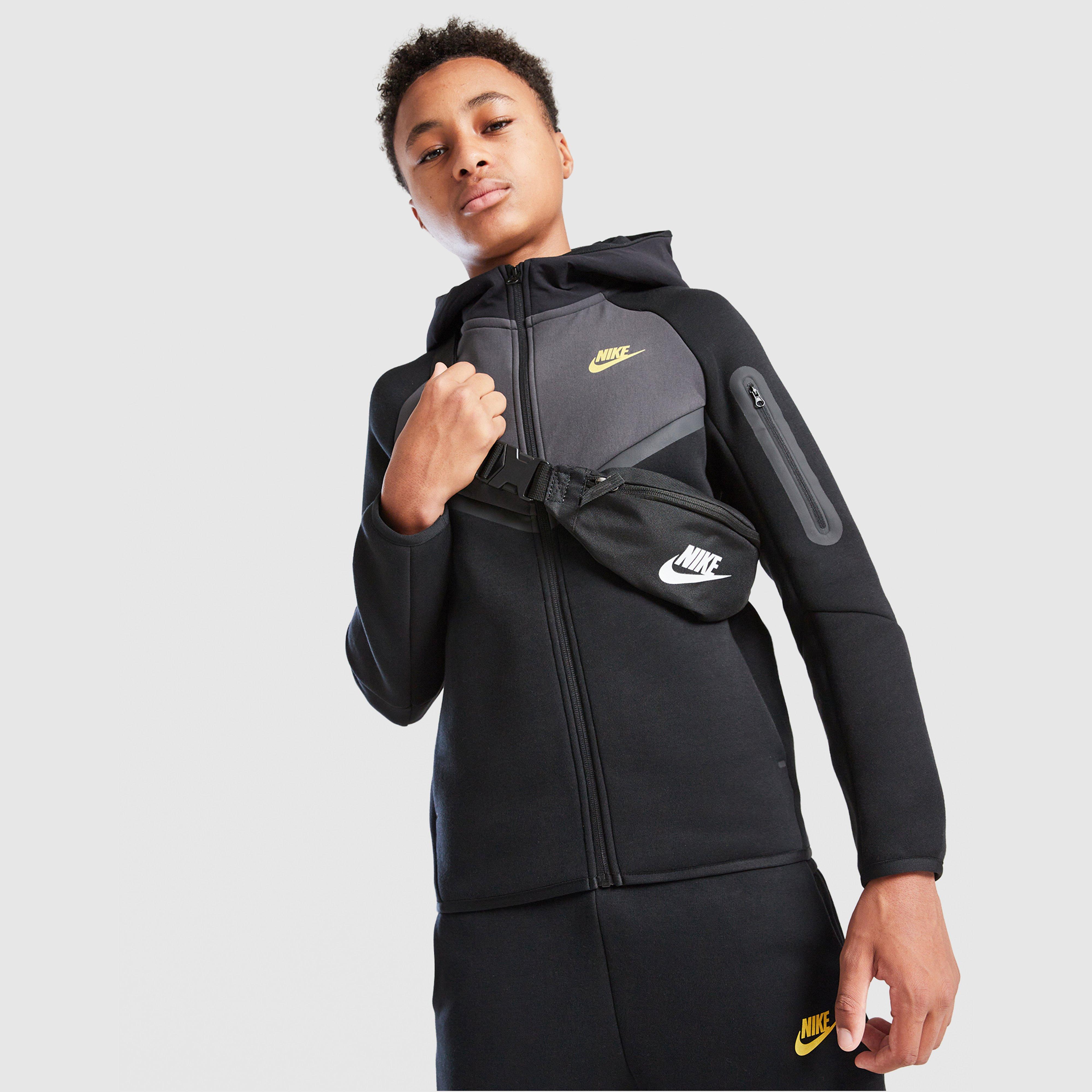 Detská mikina NIKE MIKINA S KAPUCŇOU B NSW TCH FLC FZ