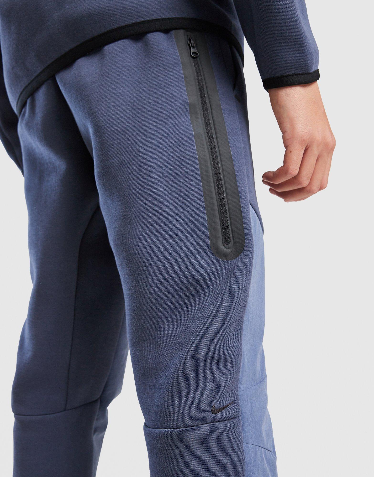 Dječje hlače NIKE HLAČE B NSW TCH FLC JGGR - PD IO1286-437 tamnoplava