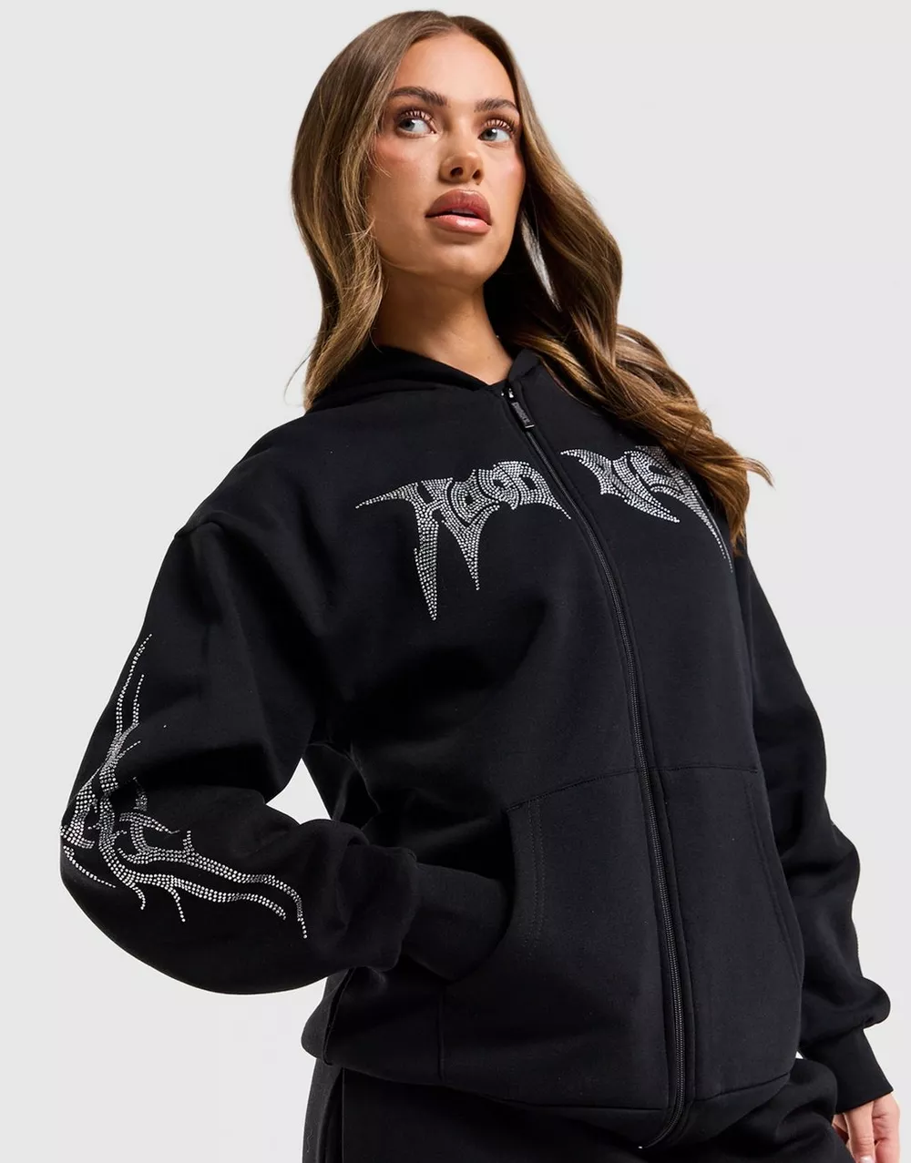 HOODRICH КОФТА НА БЛИСКАВЦІ   З КАПЮШОНОМ QUARTZ DMNT FZ, фото 1 з 7