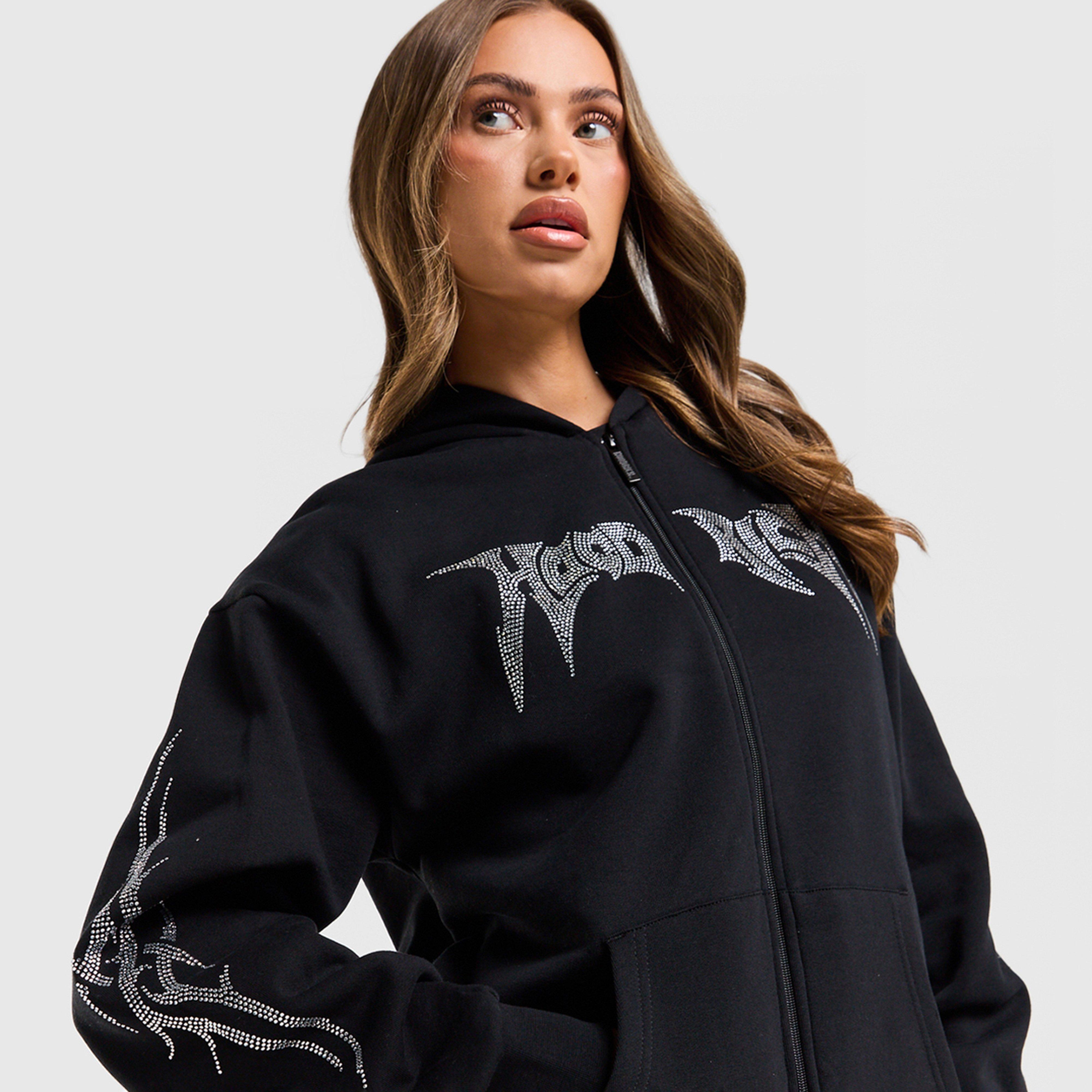 Női pulóver HOODRICH PULÓVER CIPZÁRAS KAPUCNIS QUARTZ DMNT FZ