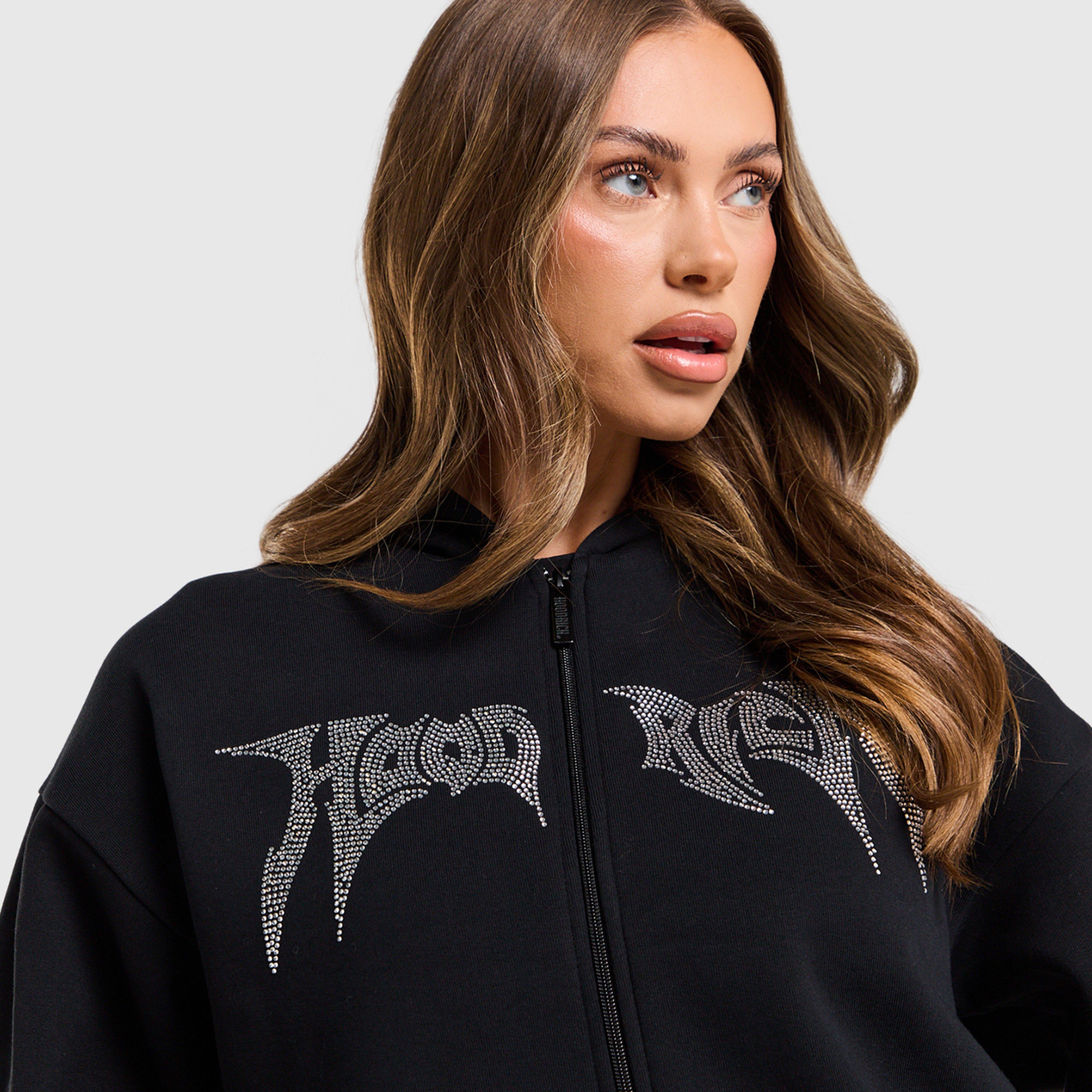 Női pulóver HOODRICH PULÓVER CIPZÁRAS KAPUCNIS QUARTZ DMNT FZ