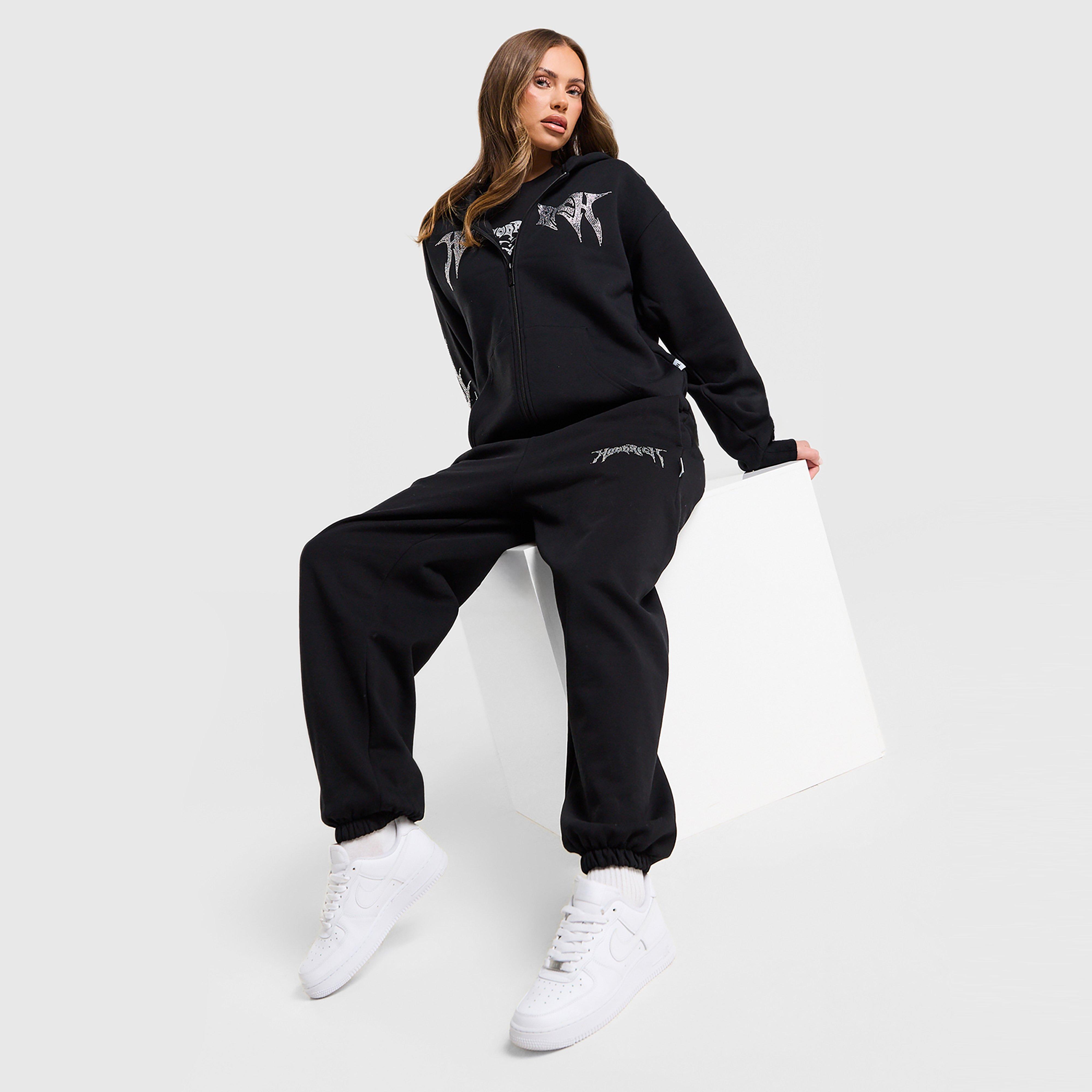 Női nadrág HOODRICH NADRÁG QUARTZ DMNT OSIZE JG BLK