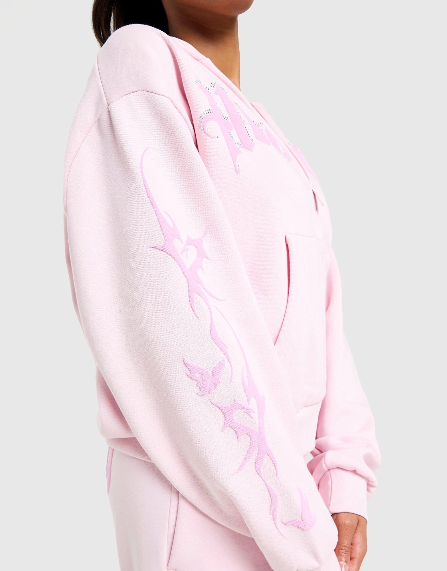 Дамска блуза HOODRICH СУИТЧЪР СЪС ЗАКОПЧАВАНЕ   С КАЧУЛКА TOTEM DMT FZ HW04250285 Розов