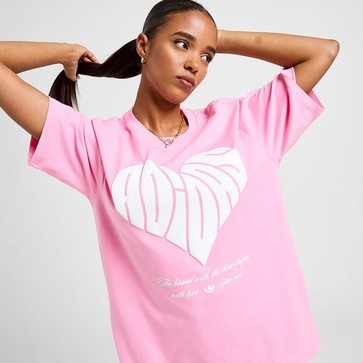 Dámske tričko ADIDAS TRIČKO OS HEART GRAPHIC TEE