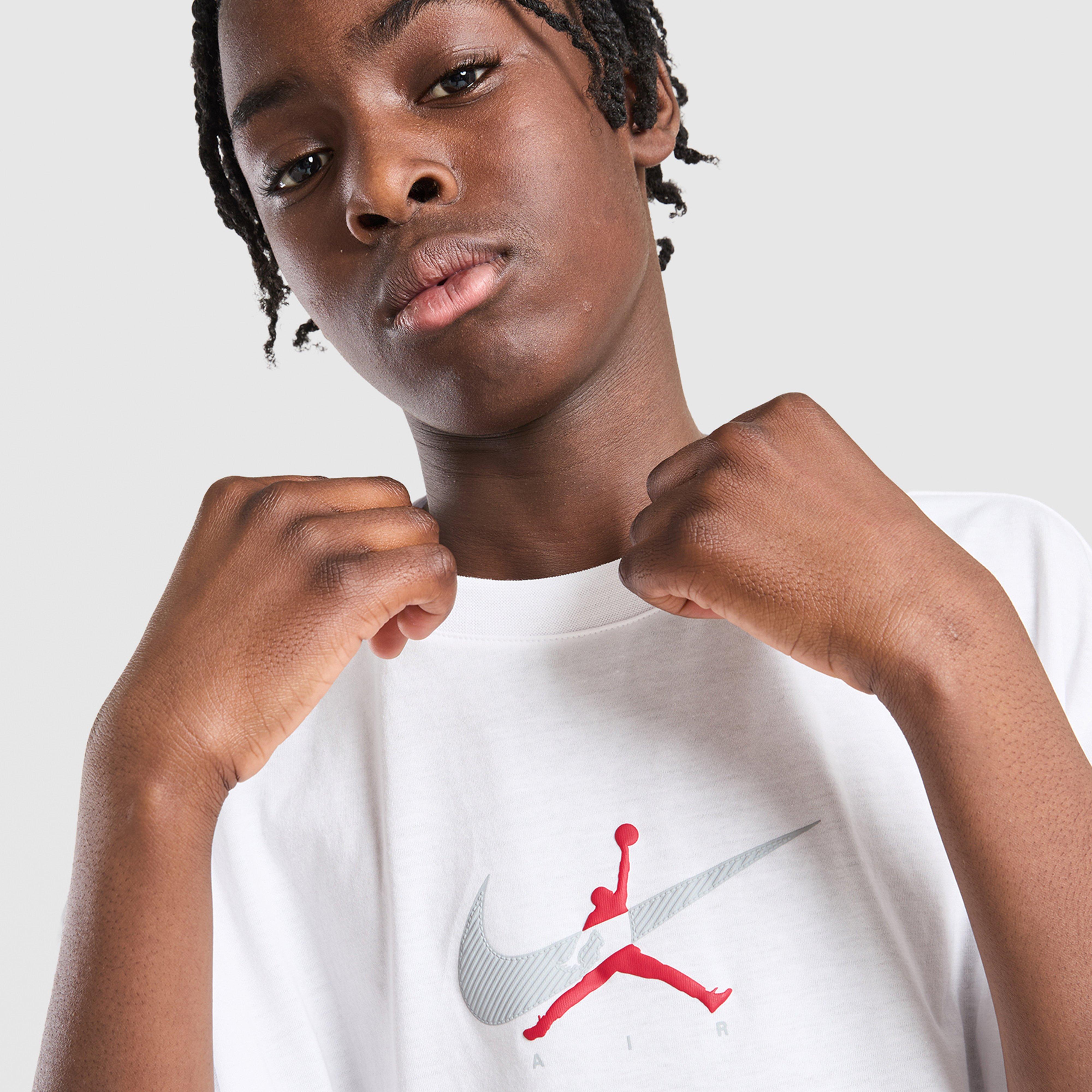 Koszulka, t-shirt dziecięcy JORDAN T-SHIRT $ARCH TEE WHITE