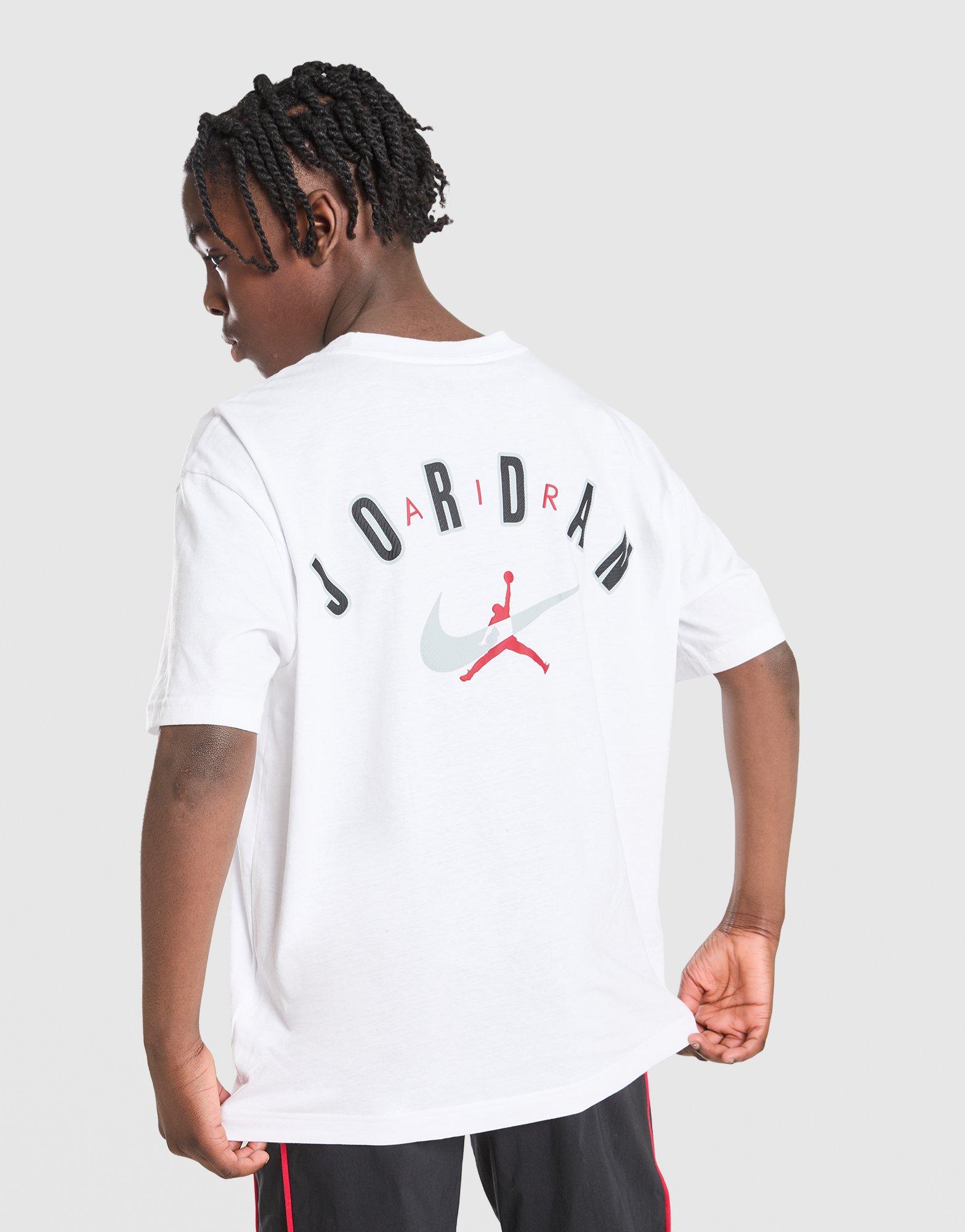 Koszulka, t-shirt dziecięcy JORDAN T-SHIRT $ARCH TEE WHITE 95F690-001 Biały