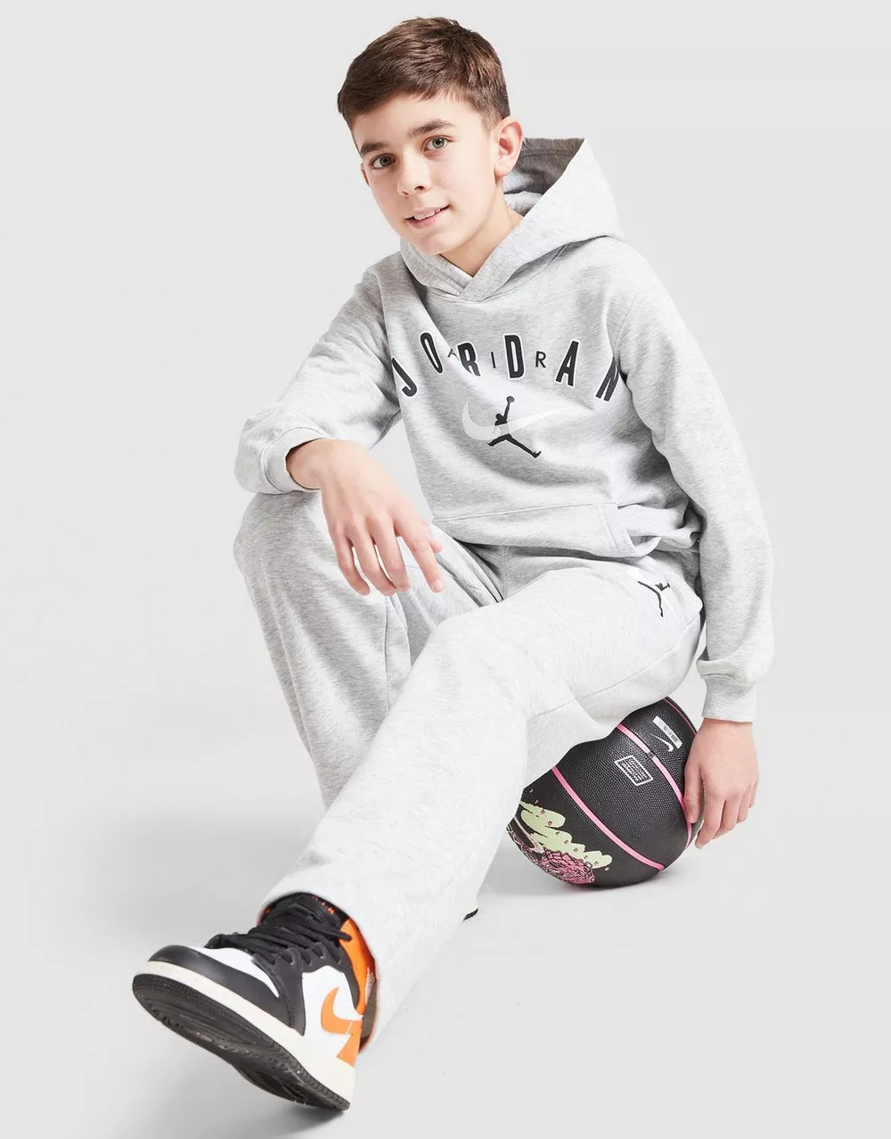 NikeHad JORDAN КОФТА З КАПЮШОНОМ $ARCH FLC HD GRY MRL, фото 1 з 5