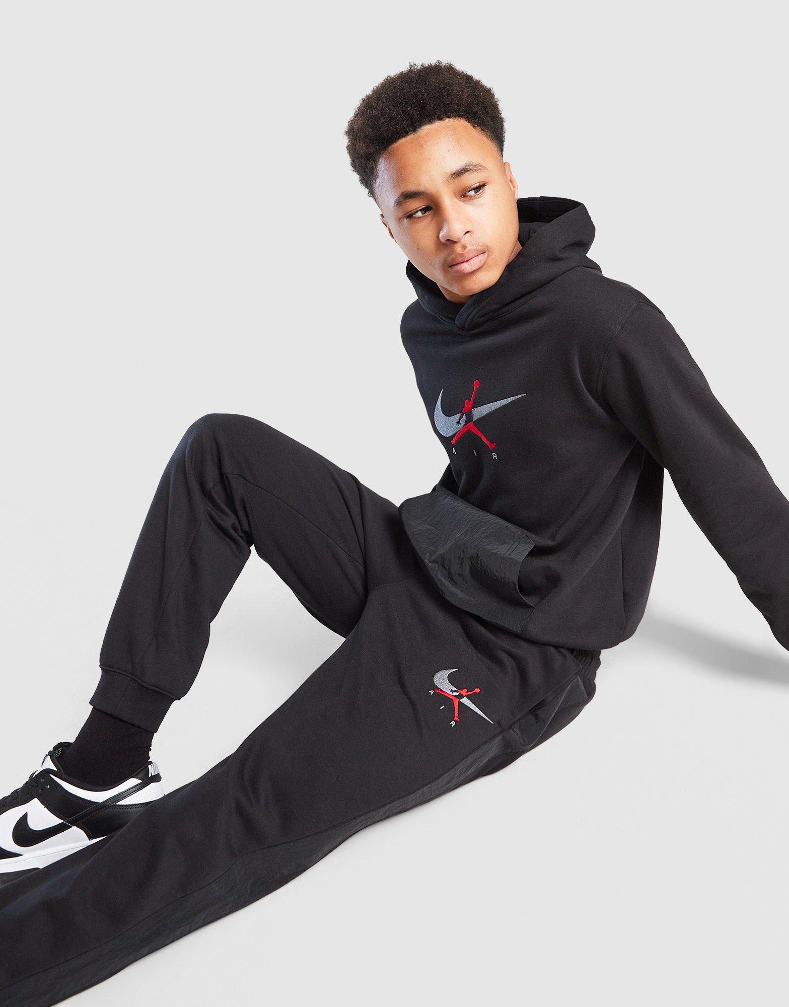 Jordan Dres $ Fleece Wvn Suit Blk