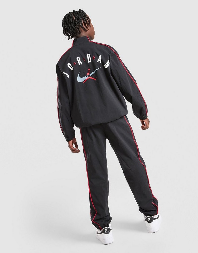 JORDAN СПОРТИВНИЙ КОСТЮМ $ WOVEN ARCH SUIT BLK/RED 95F676-023