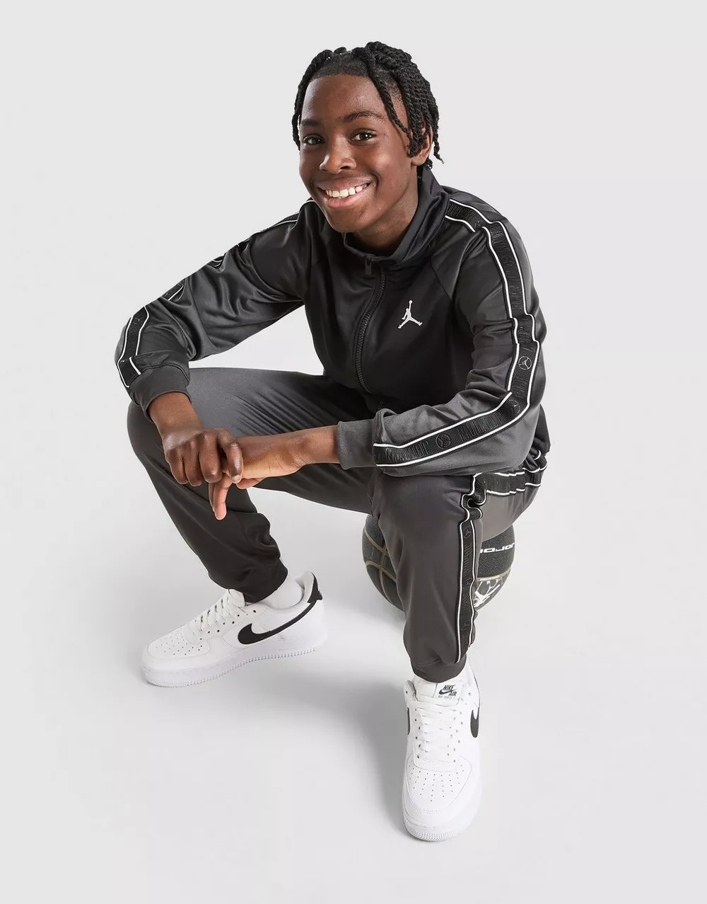 NikeHad JORDAN СПОРТИВНИЙ КОСТЮМ $TAPE SUIT BLK/GREY, фото 1 з 5