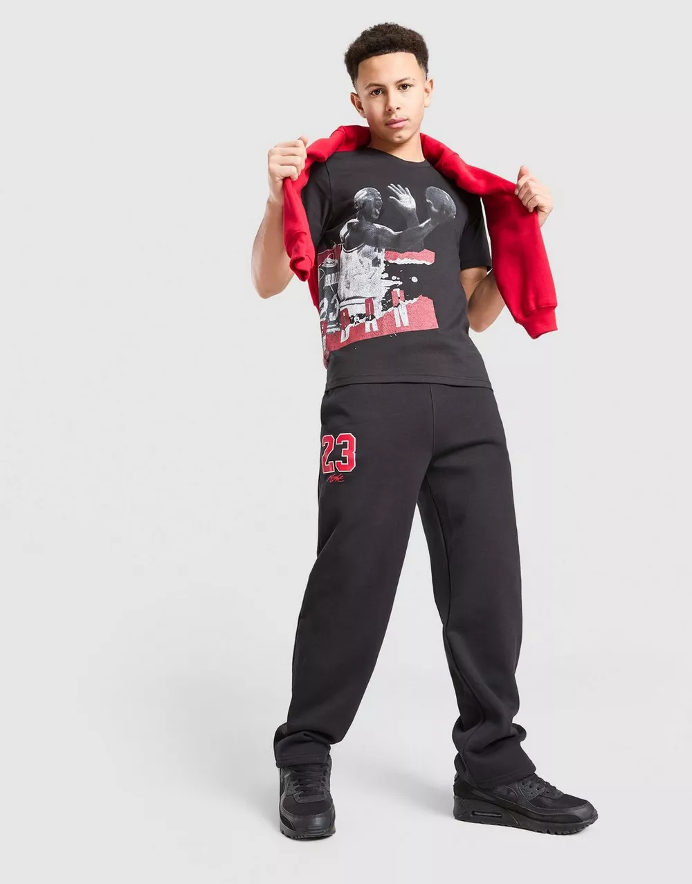 NikeHad JORDAN ФУТБОЛКА JDB MJ HISTORY LESSON SS TEE, фото 1 з 5