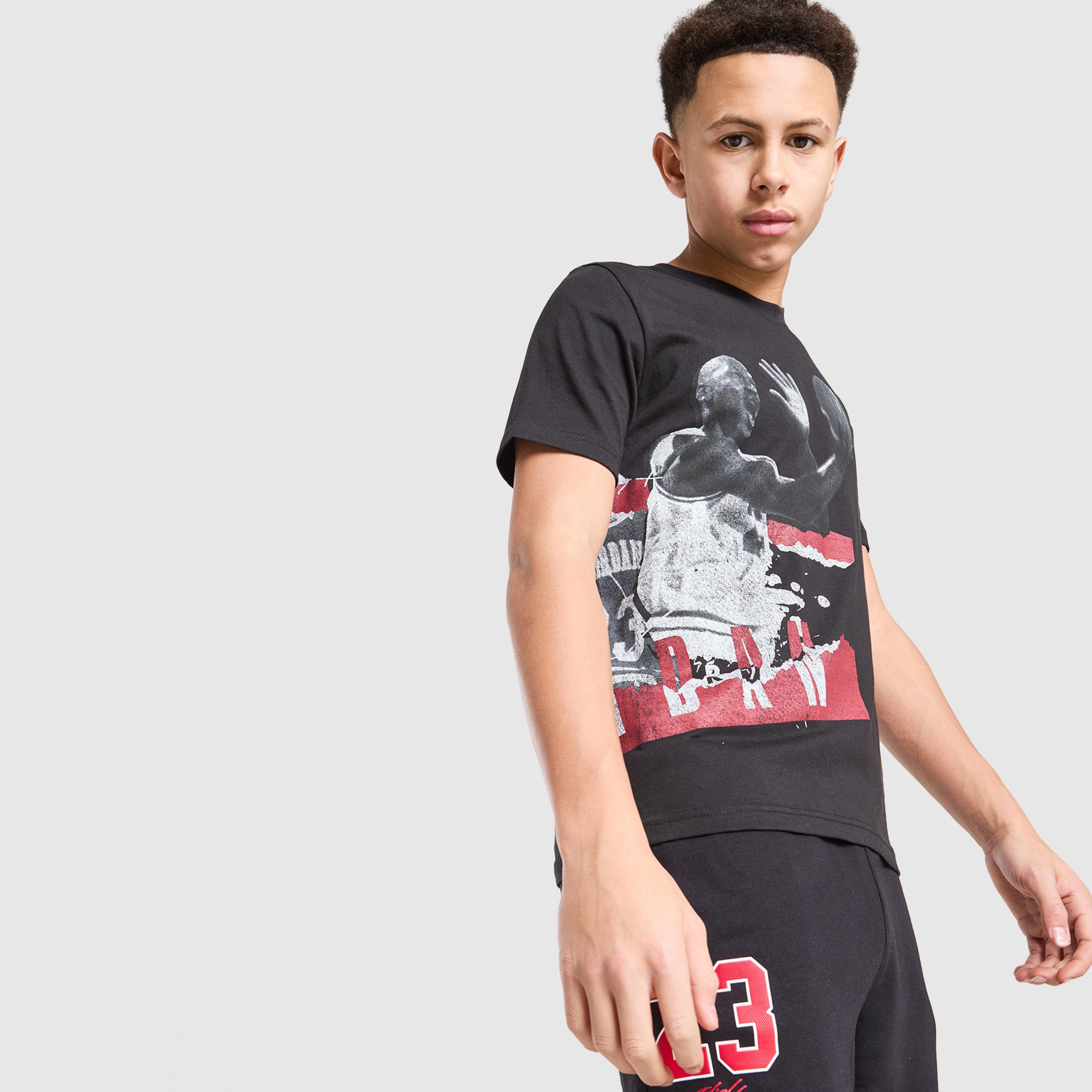 Detské tričko JORDAN TRIČKO JDB MJ HISTORY LESSON SS TEE