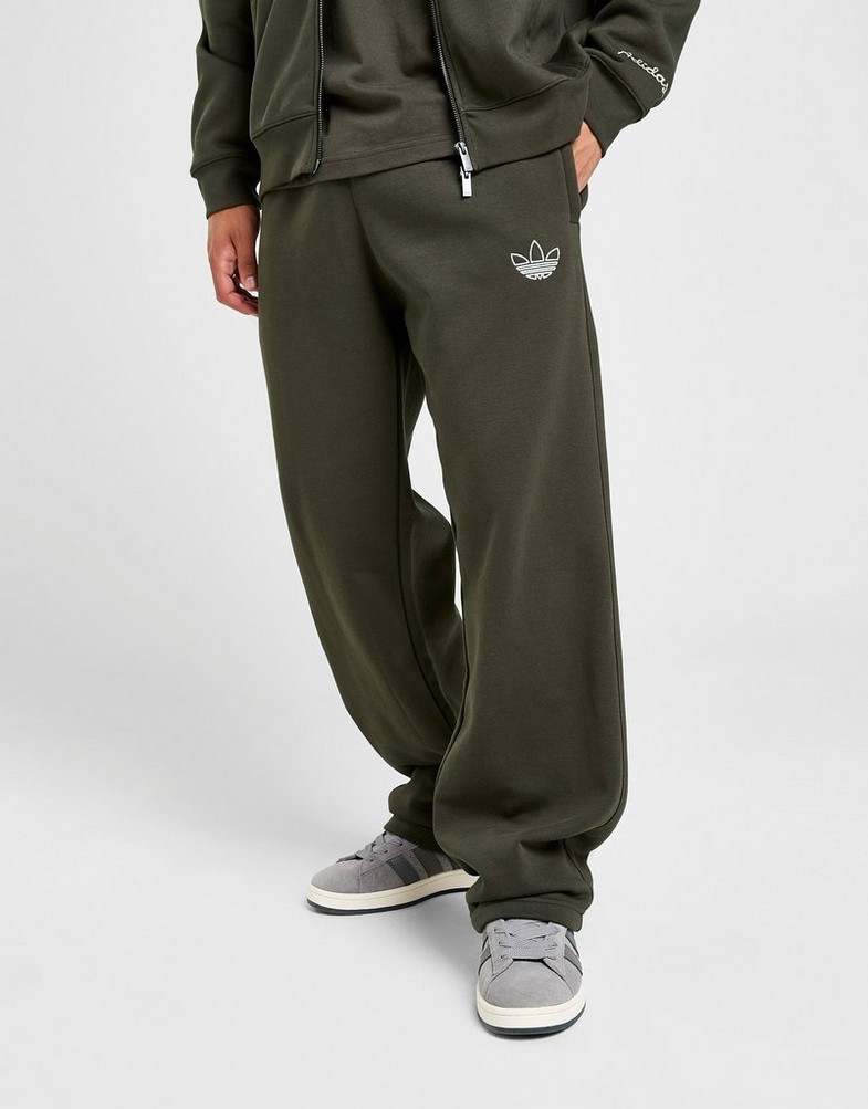 Pantaloni pentru bărbați ADIDAS PANTALONI  GFX PT LO KF8859 Kaki