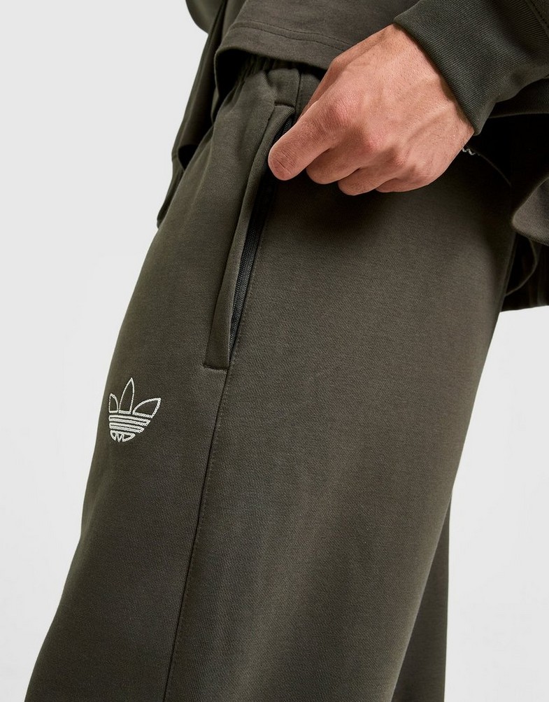 Pantaloni pentru bărbați ADIDAS PANTALONI  GFX PT LO KF8859 Kaki
