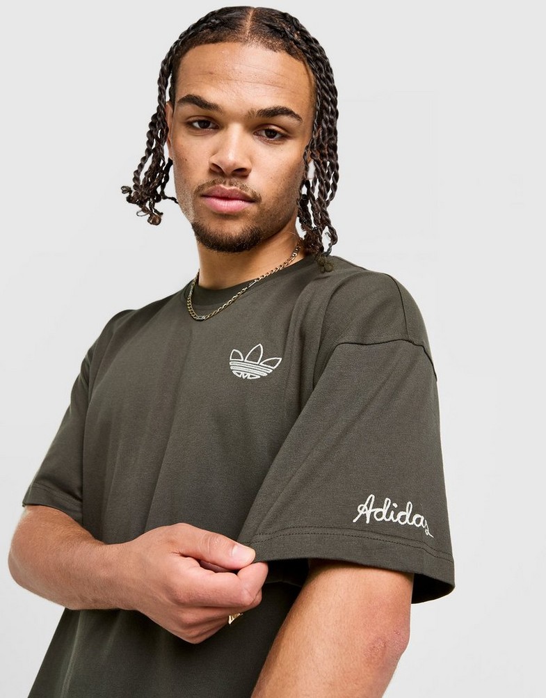 G.F.Y. Tシャツ ADIDAS ФУТБОЛКА GFX TEE LO KR3332 | колір Хакі | Одяг в JD Sports