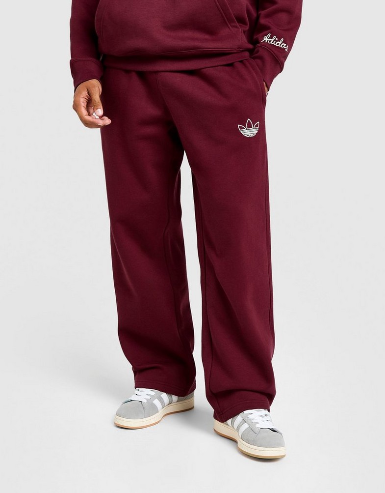 Pantaloni pentru bărbați ADIDAS PANTALONI  GFX PT LO KE8114 Bordo