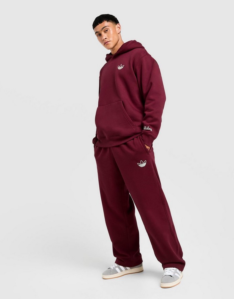 Pantaloni pentru bărbați ADIDAS PANTALONI  GFX PT LO KE8114 Bordo