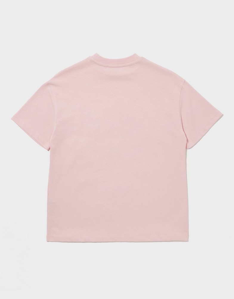 Koszulka, t-shirt dziecięcy PINK&SODA  T-SHIRT STRAWB TEE PSSTJG11957637 Różowy