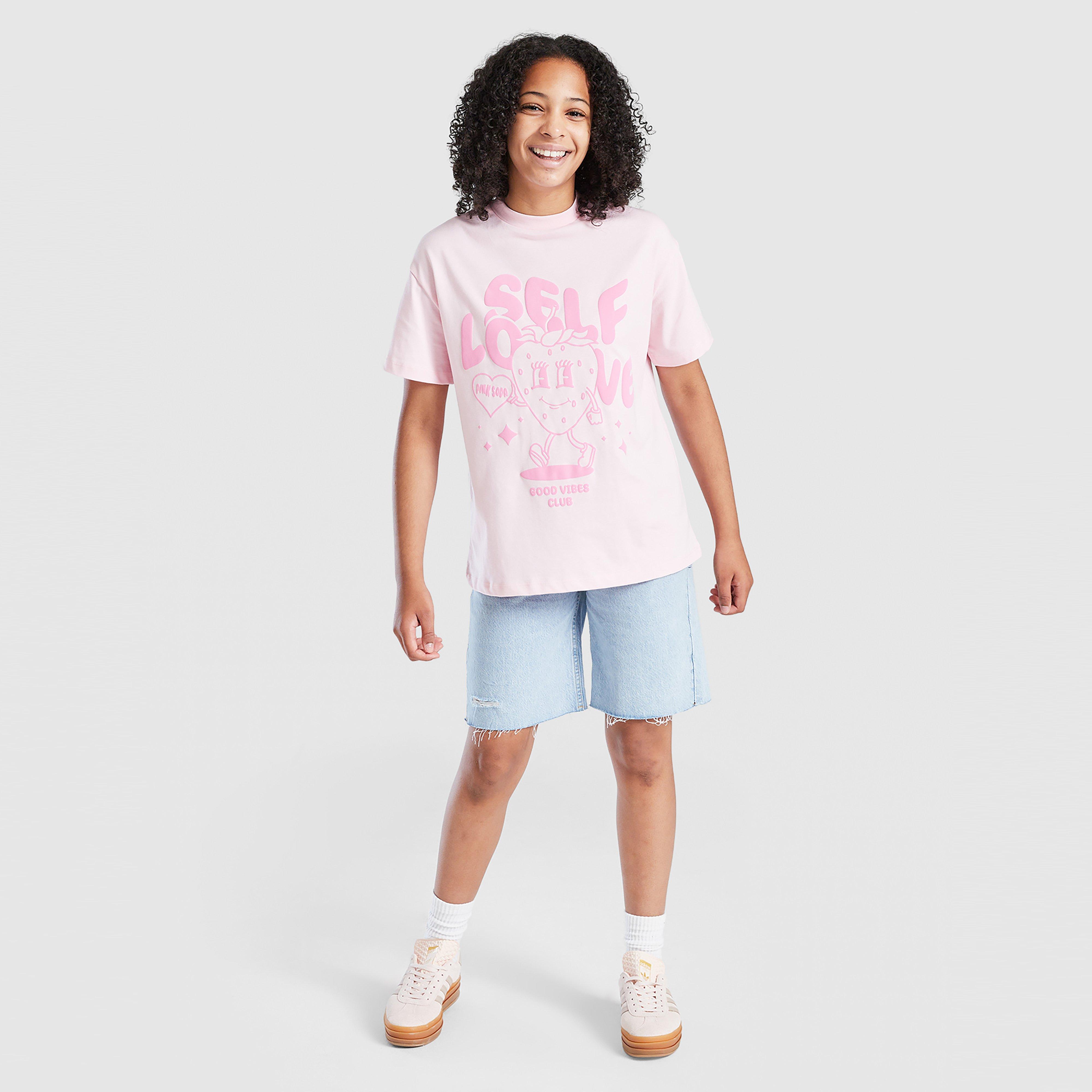 Vaikiški marškinėliai PINK&SODA  MARŠKINĖLIAI STRAWB TEE