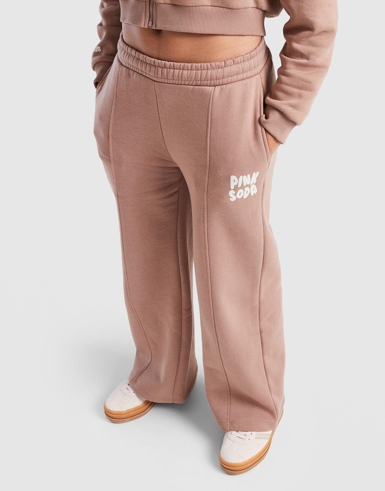 Dětské kalhoty PINK&SODA  KALHOTY  ROSE JOG PNT PSSTJG11970887 Hnědá