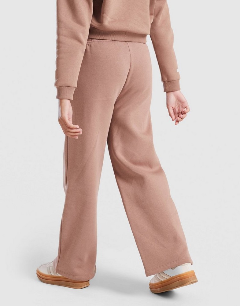 PINK&SODA  SPODNIE ROSE JOG PNT PSSTJG11970887 Brązowy