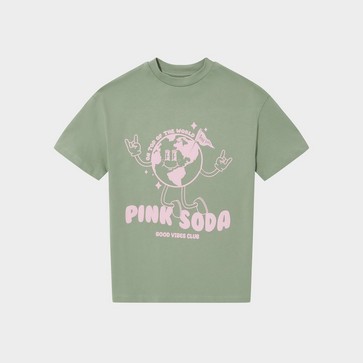 Koszulka, t-shirt dziecięcy PINK&SODA  T-SHIRT WORLD TEE