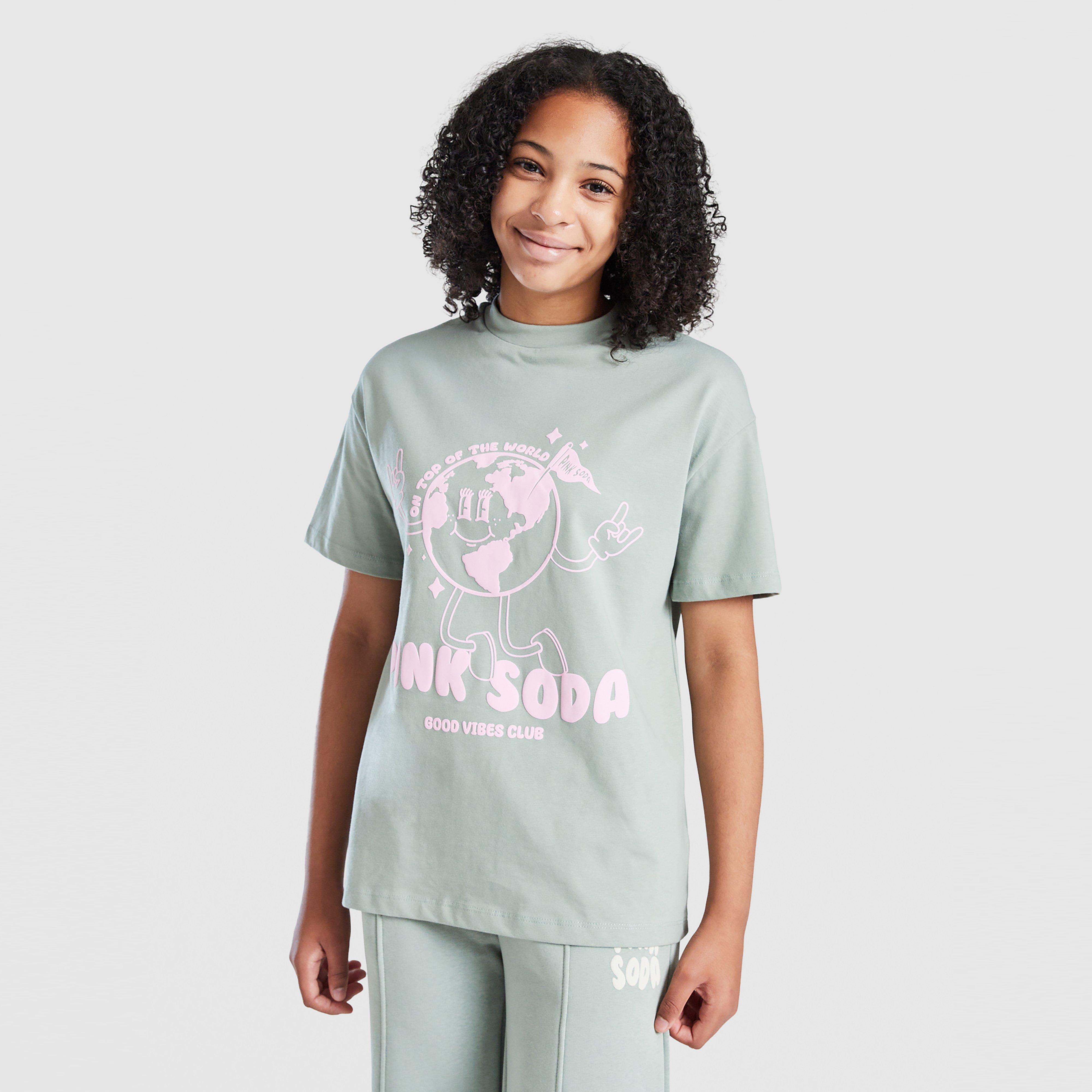 Vaikiški marškinėliai PINK&SODA  MARŠKINĖLIAI WORLD TEE