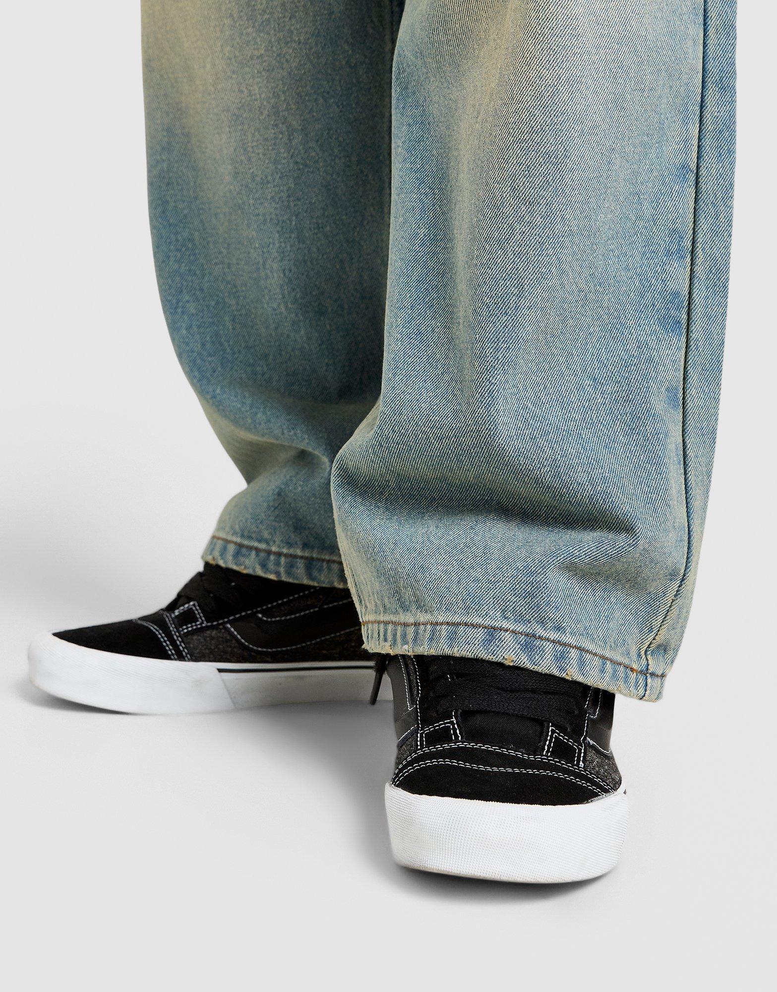 Blugi pentru bărbați UNLIKE HUMANS PANTALONI  HELMS JN LDEN-STN ULHTM10403639 Albastru