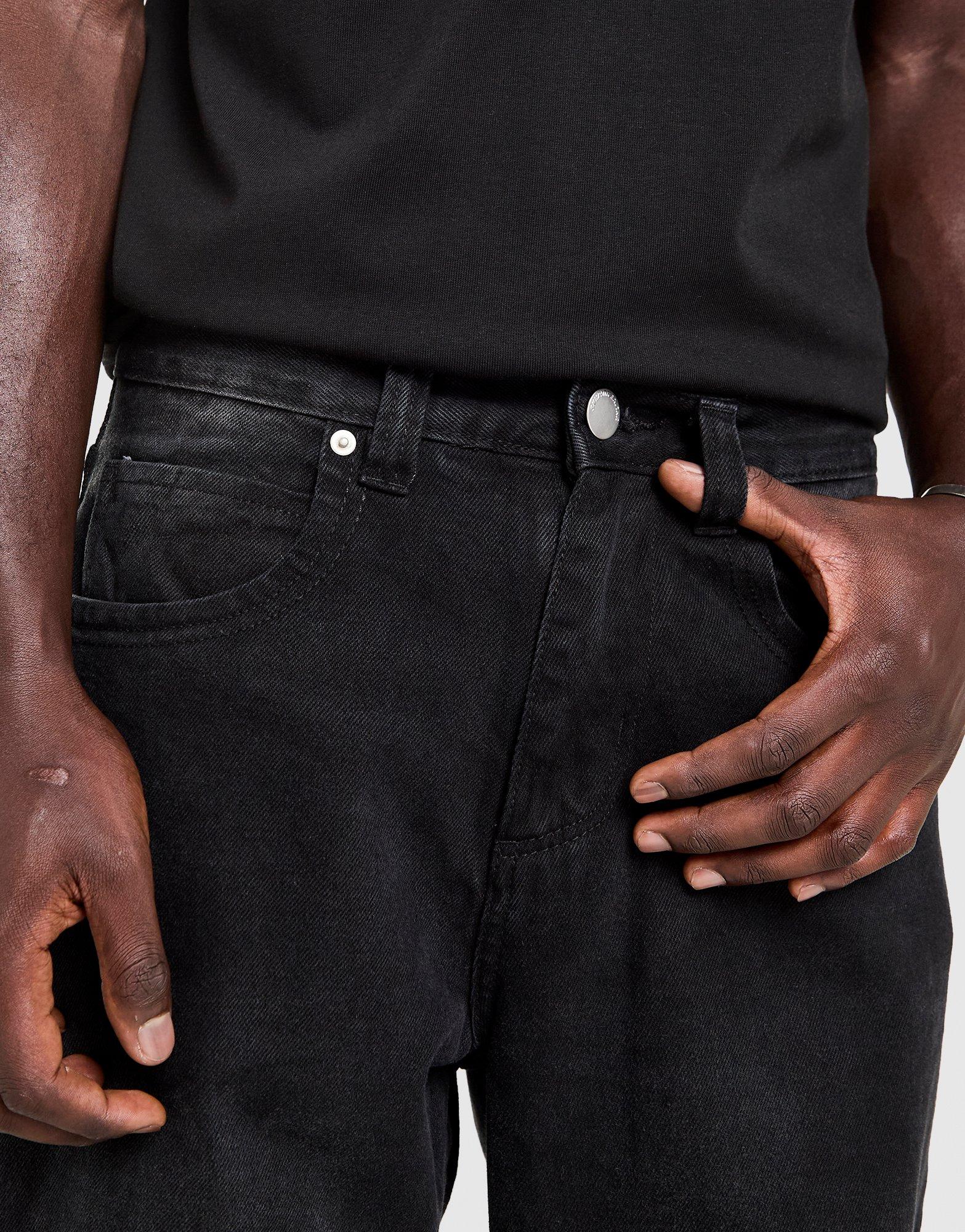 Pánske džínsy UNLIKE HUMANS NOHAVICE  WELLER JN DDEN-WBD ULHTM10399036 Čierna