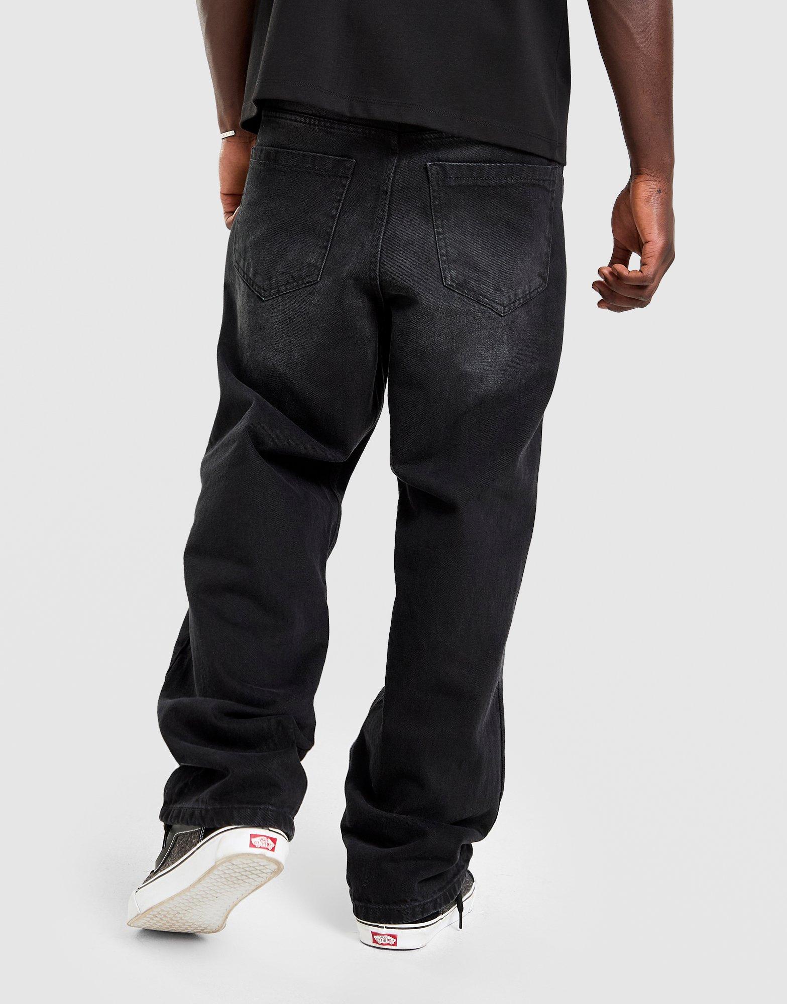 Pánske džínsy UNLIKE HUMANS NOHAVICE  WELLER JN DDEN-WBD ULHTM10399036 Čierna