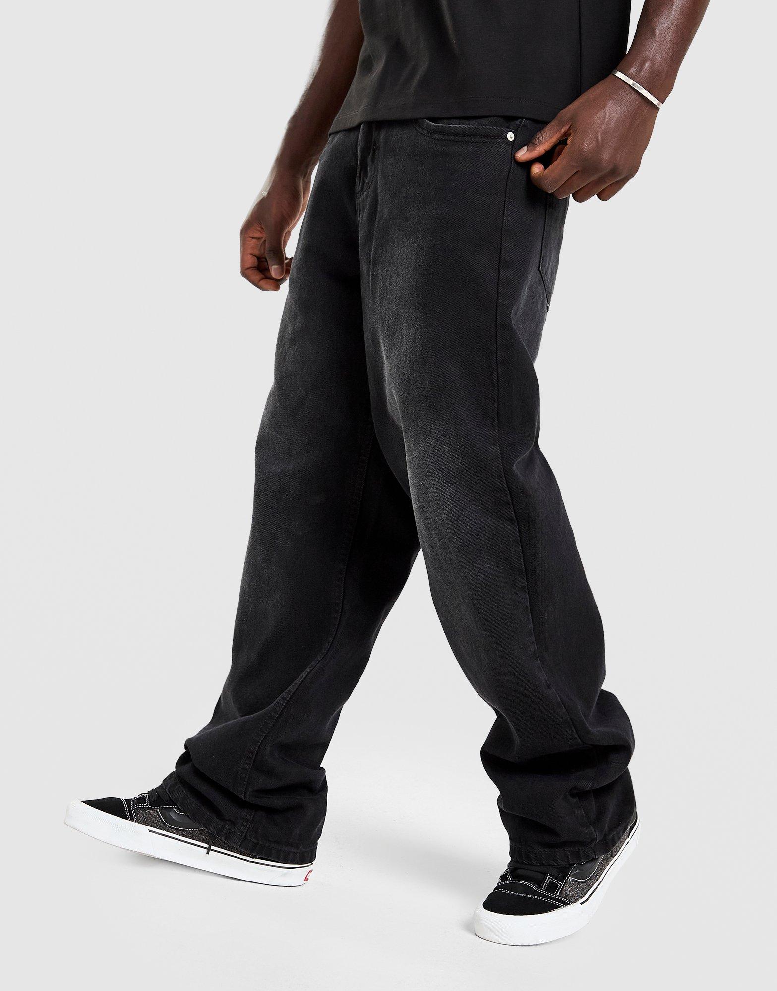 Pánske džínsy UNLIKE HUMANS NOHAVICE  WELLER JN DDEN-WBD ULHTM10399036 Čierna